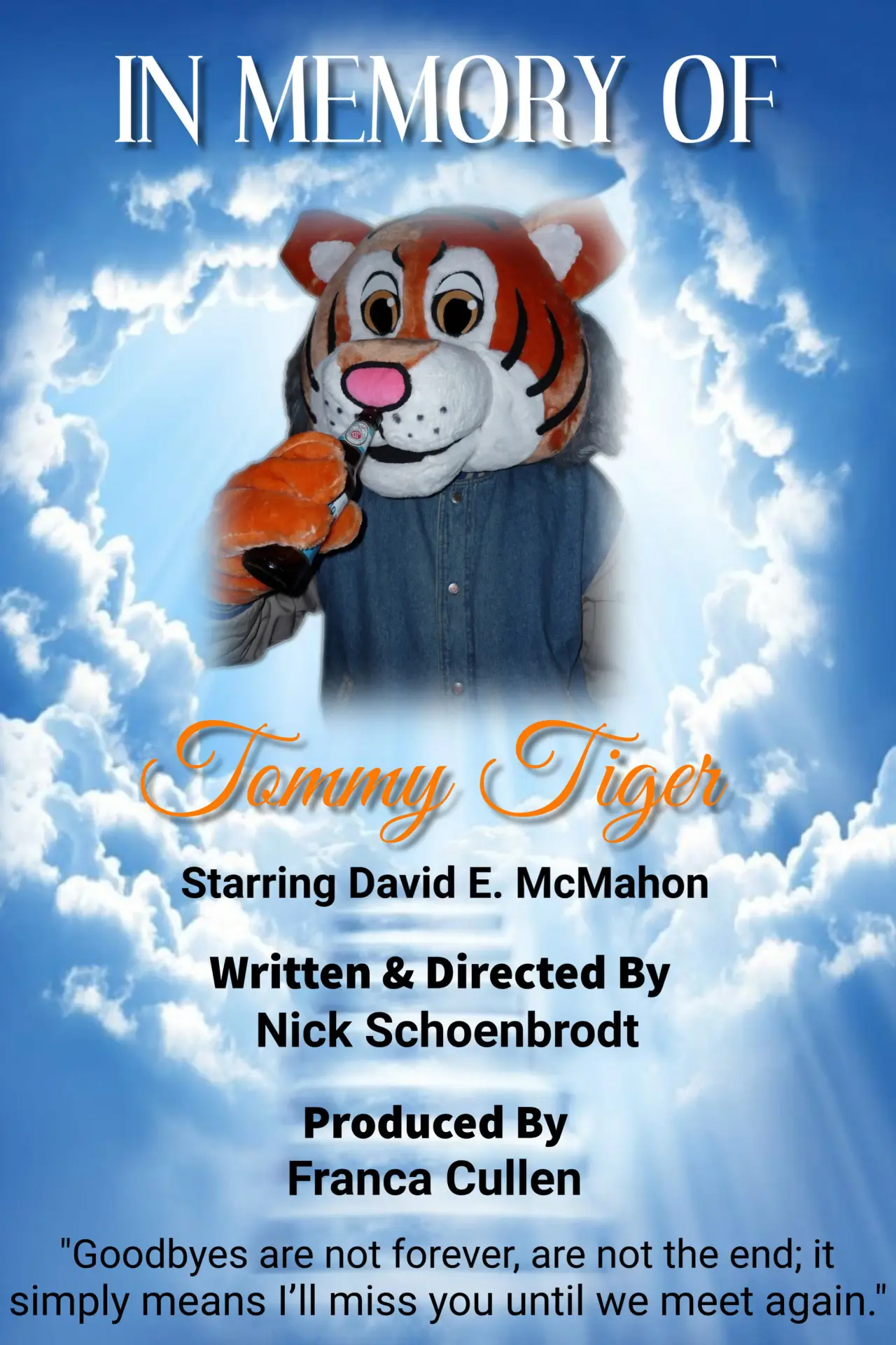 Movie poster "In Memory Of Tommy Tiger"