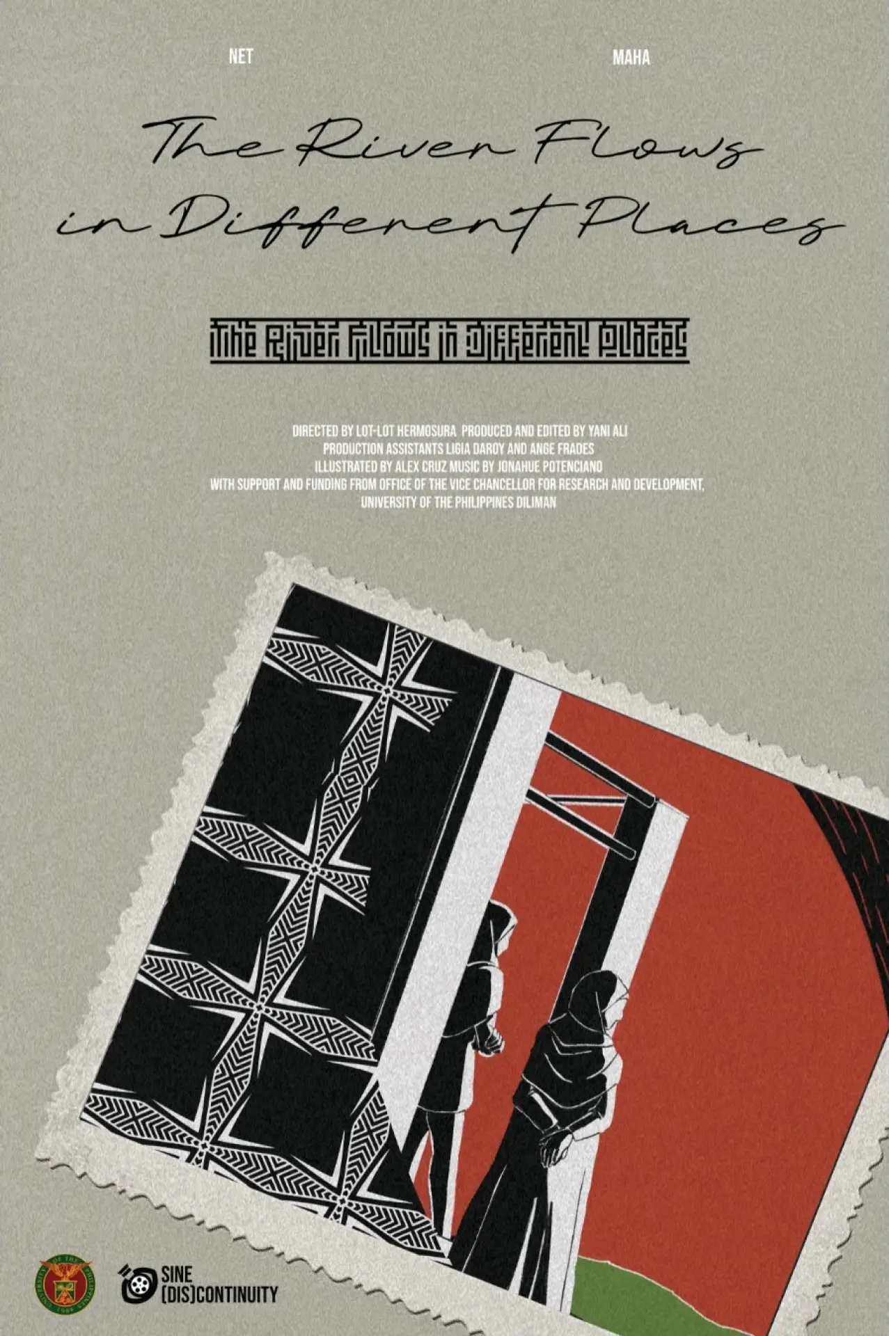 Movie poster "The River Flows in Different Places"