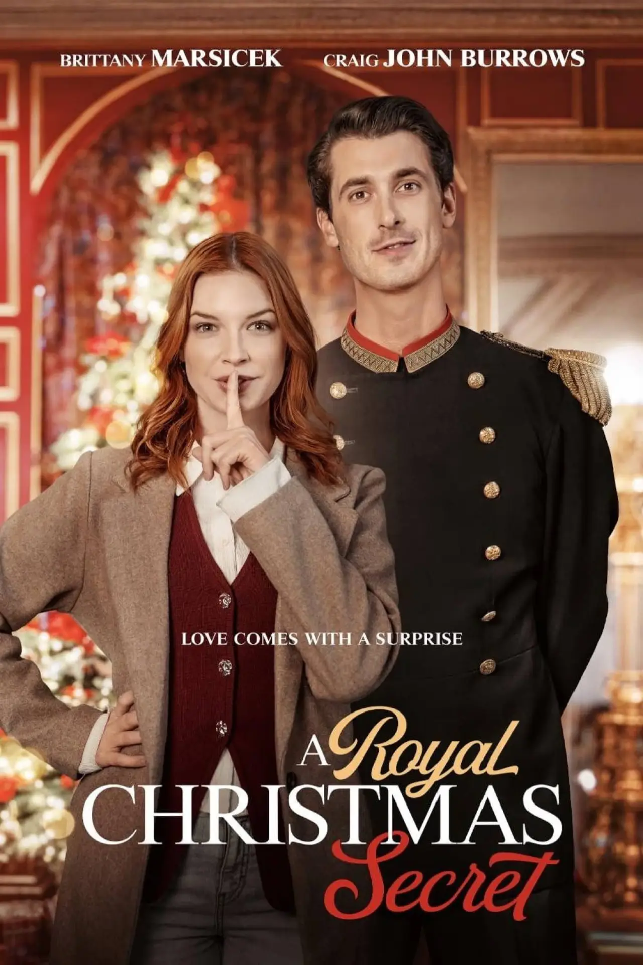 Movie poster "A Royal Christmas Secret"
