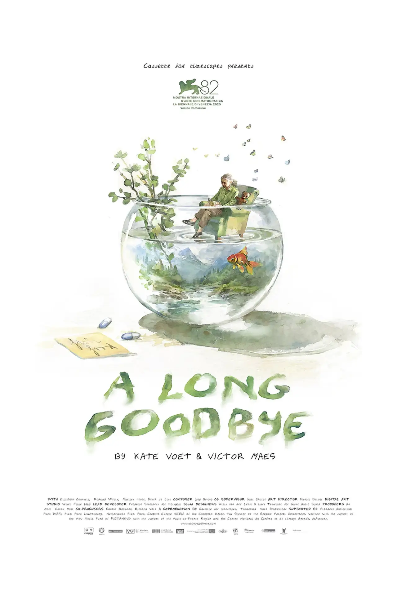 Movie poster "A Long Goodbye"