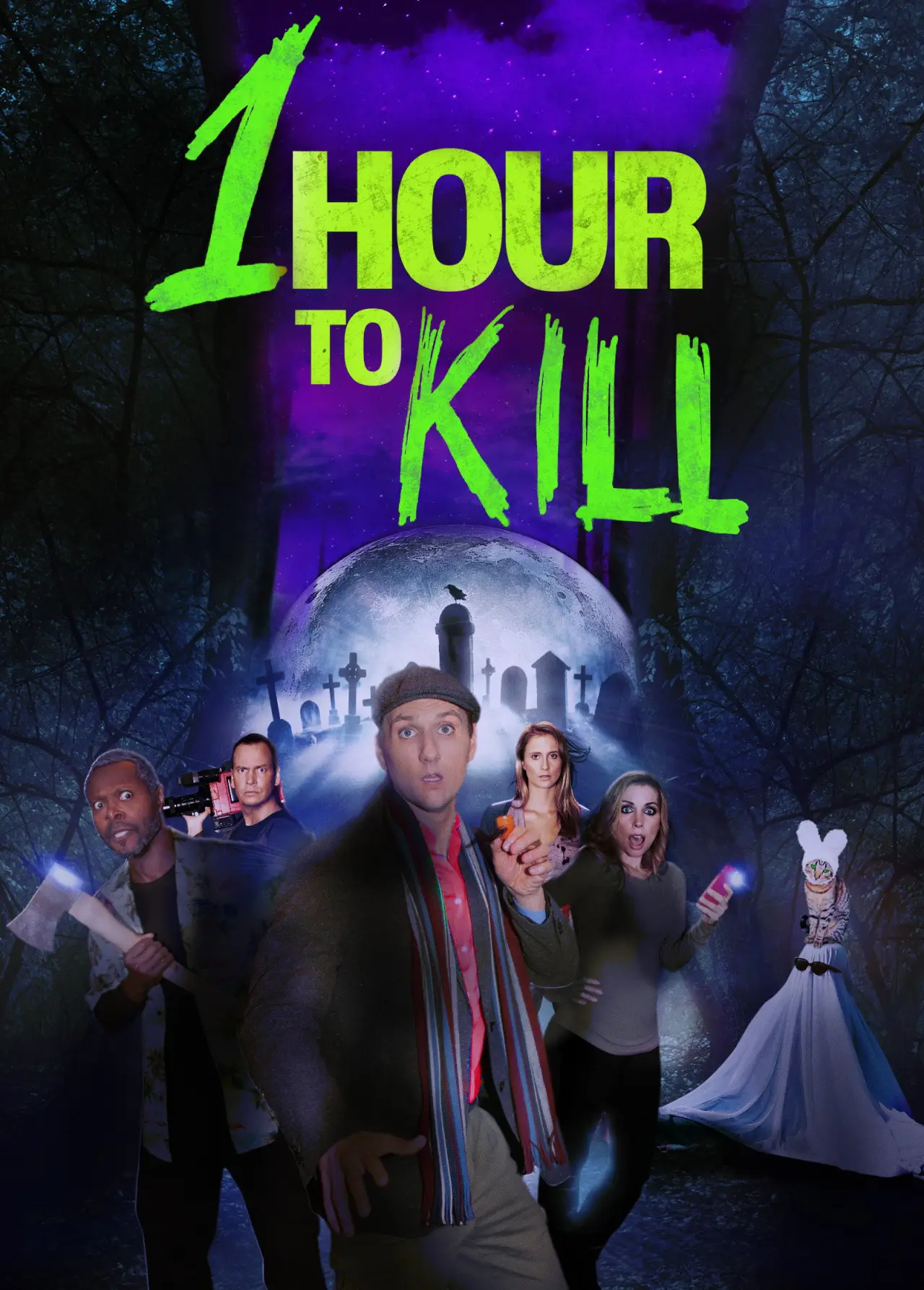 Movie poster "1 Hour to Kill"