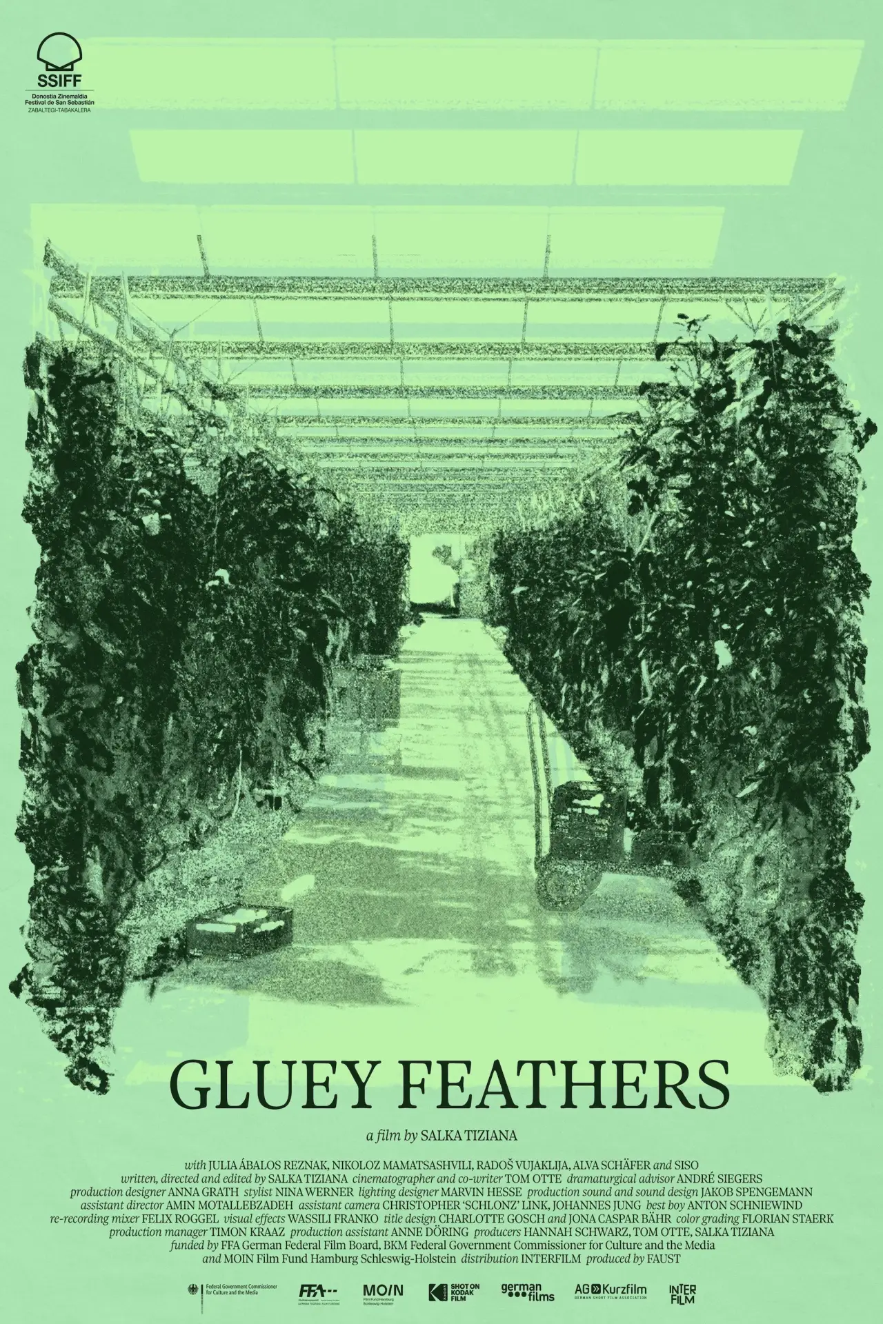 Movie poster "Gluey Feathers"