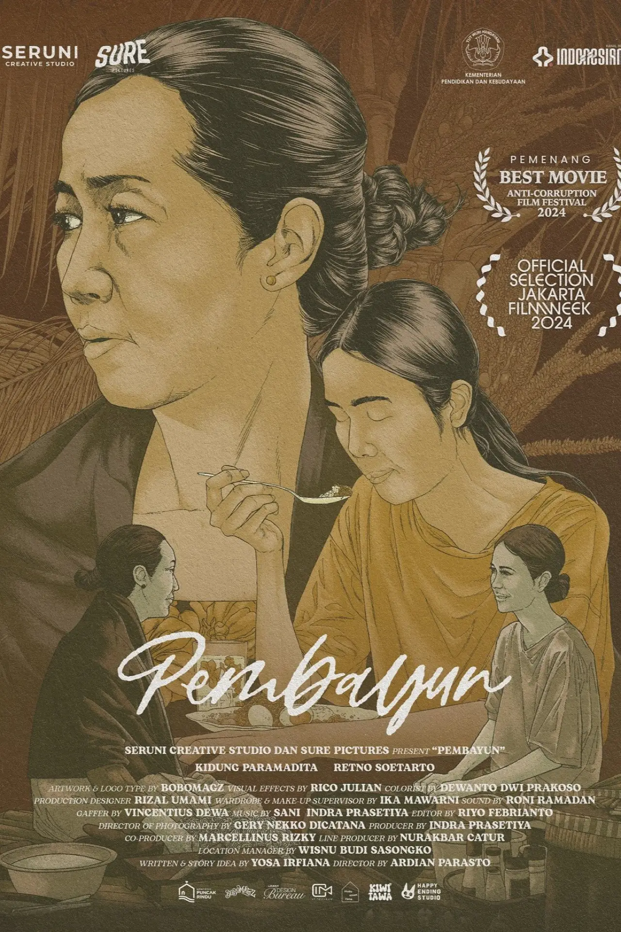 Movie poster "Pembayun"