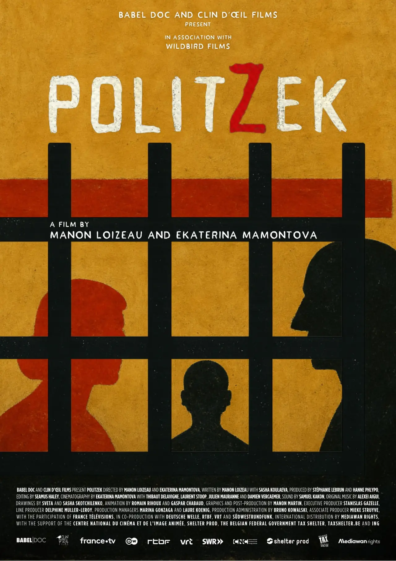 Movie poster "Politzek, the voices that challenge the Kremlin"