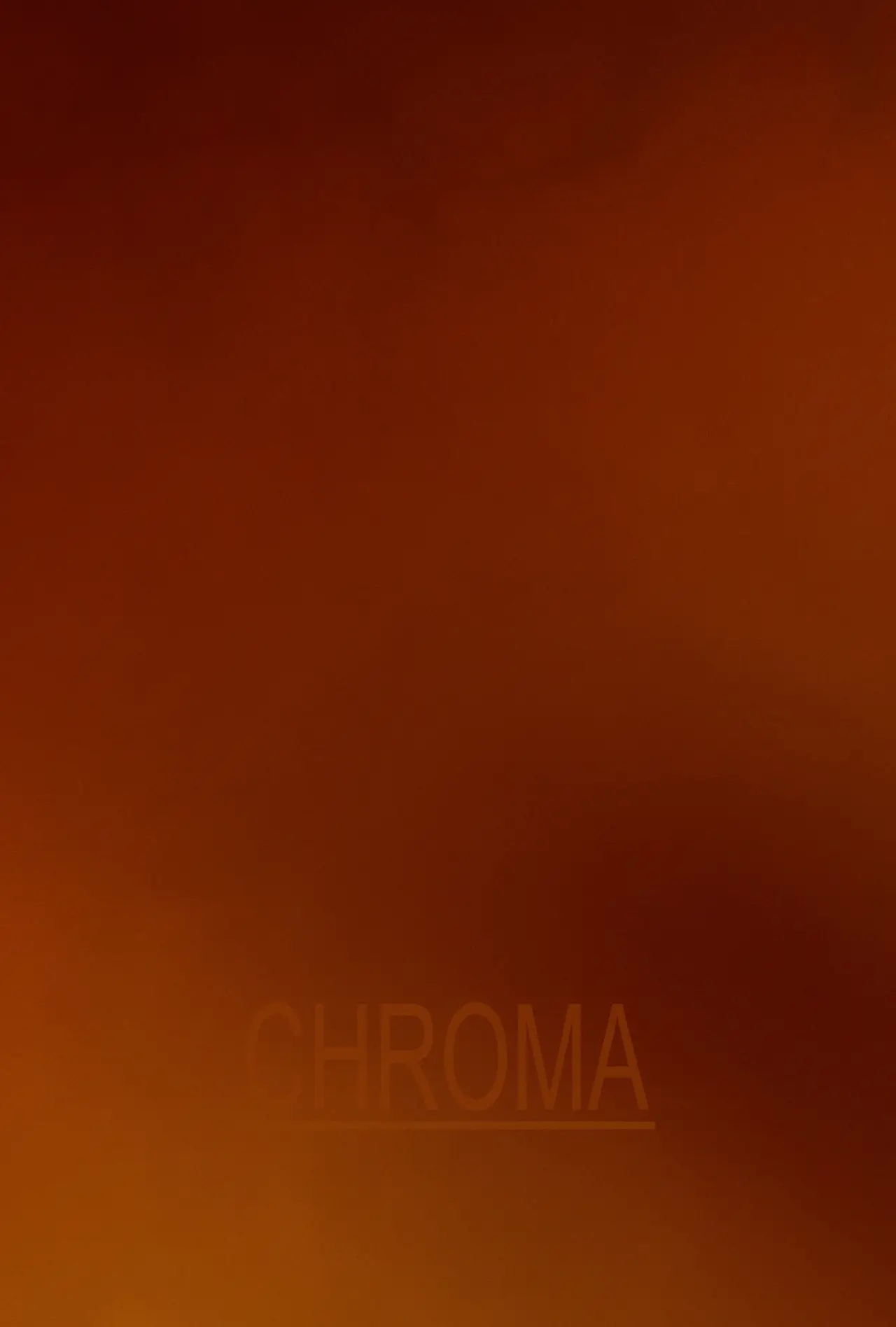 Movie poster "Chroma"