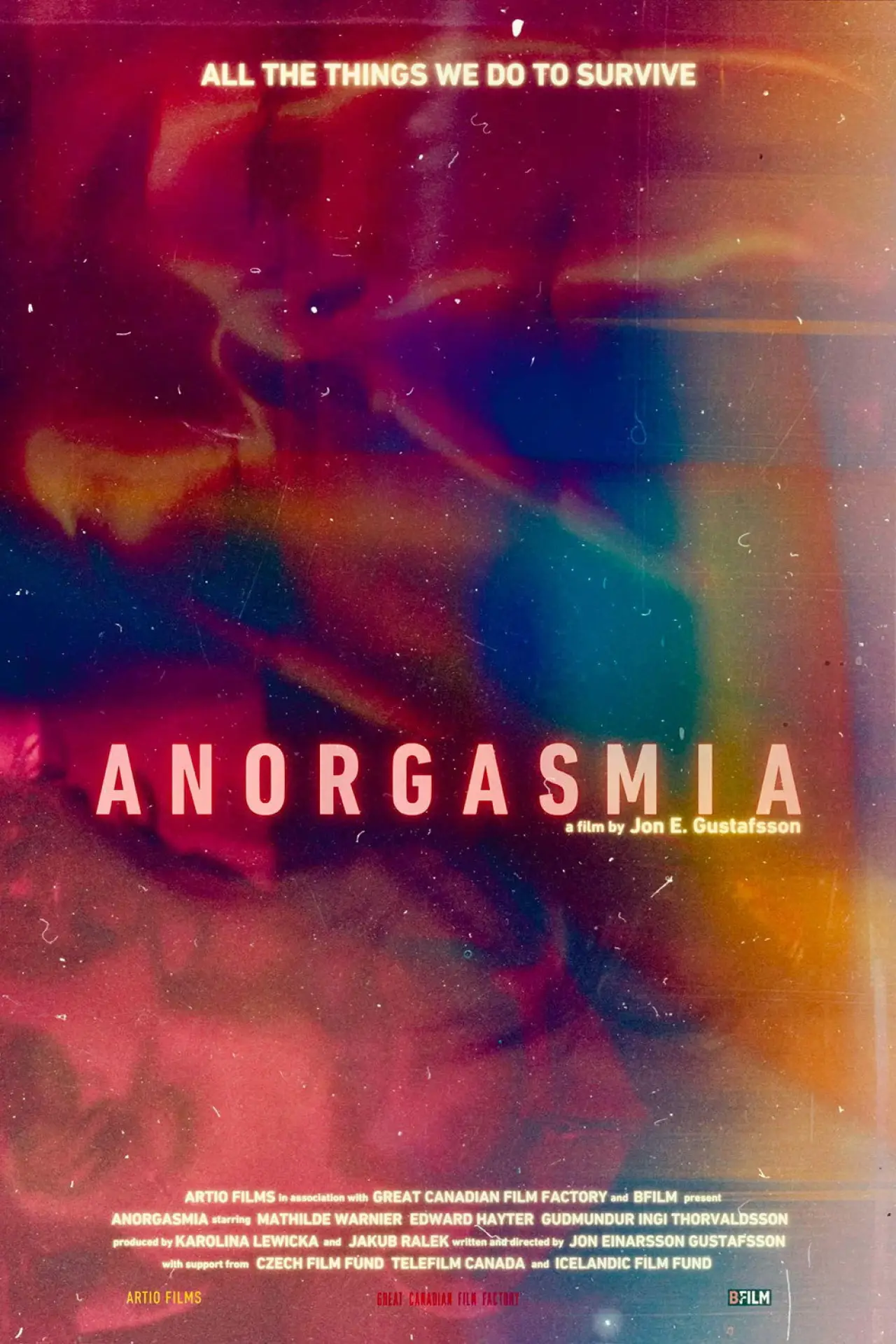Movie poster "Anorgasmia"