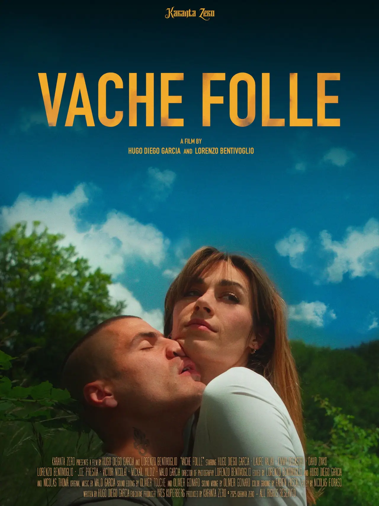 Movie poster "Vache Folle"