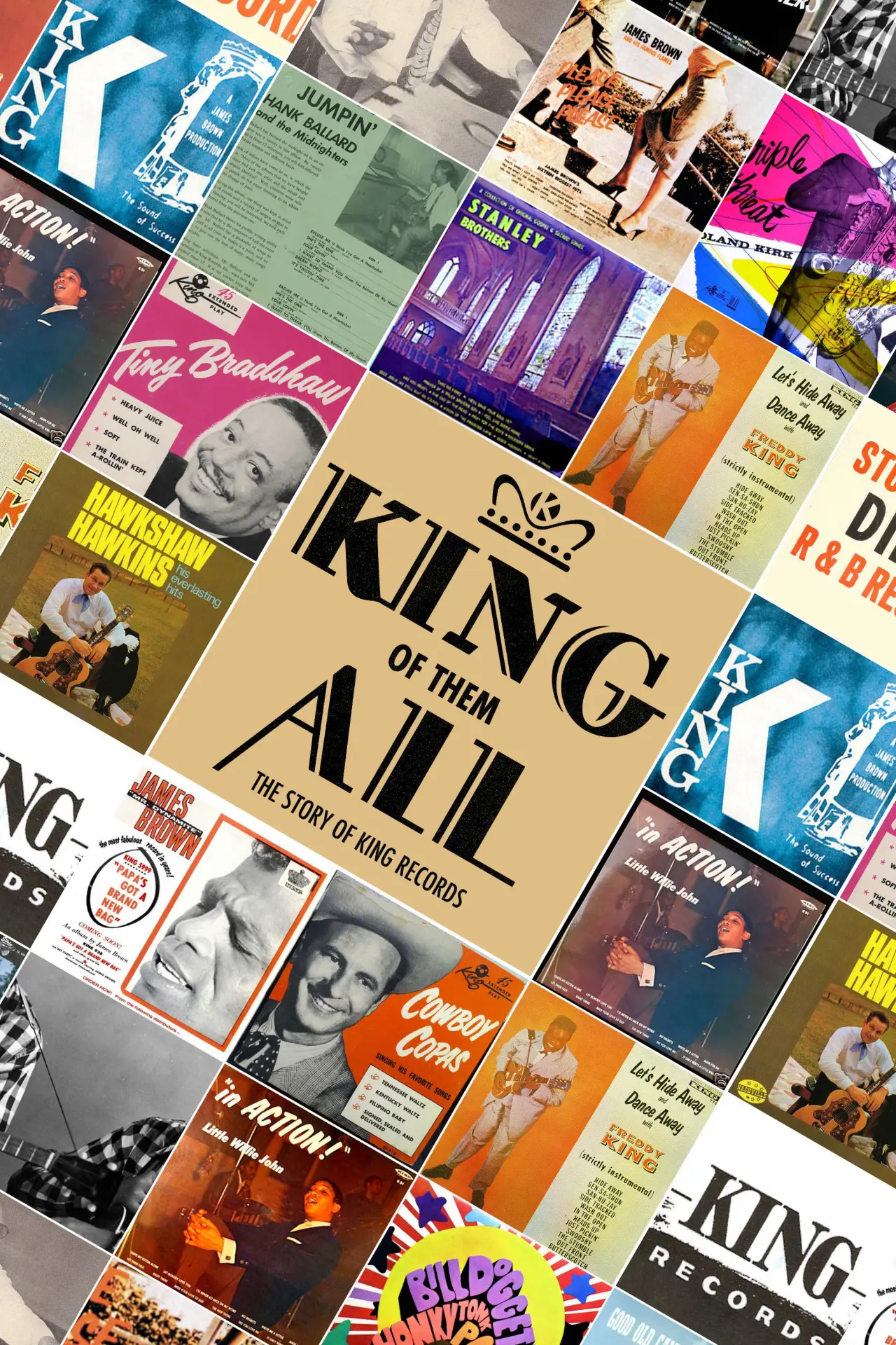 Movie poster "King of Them All: The Story of King Records"