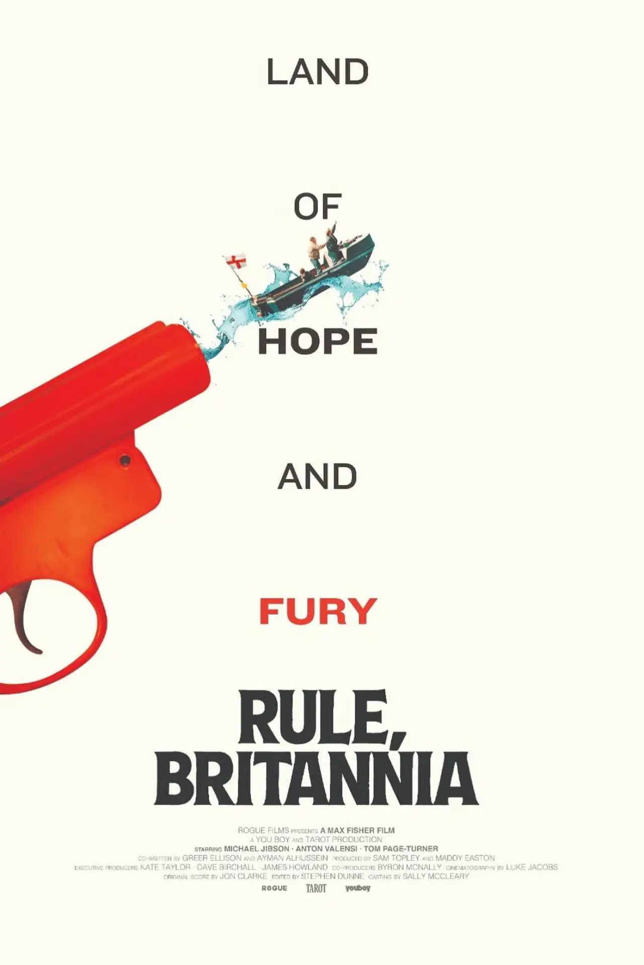 Movie poster "Rule, Britannia"