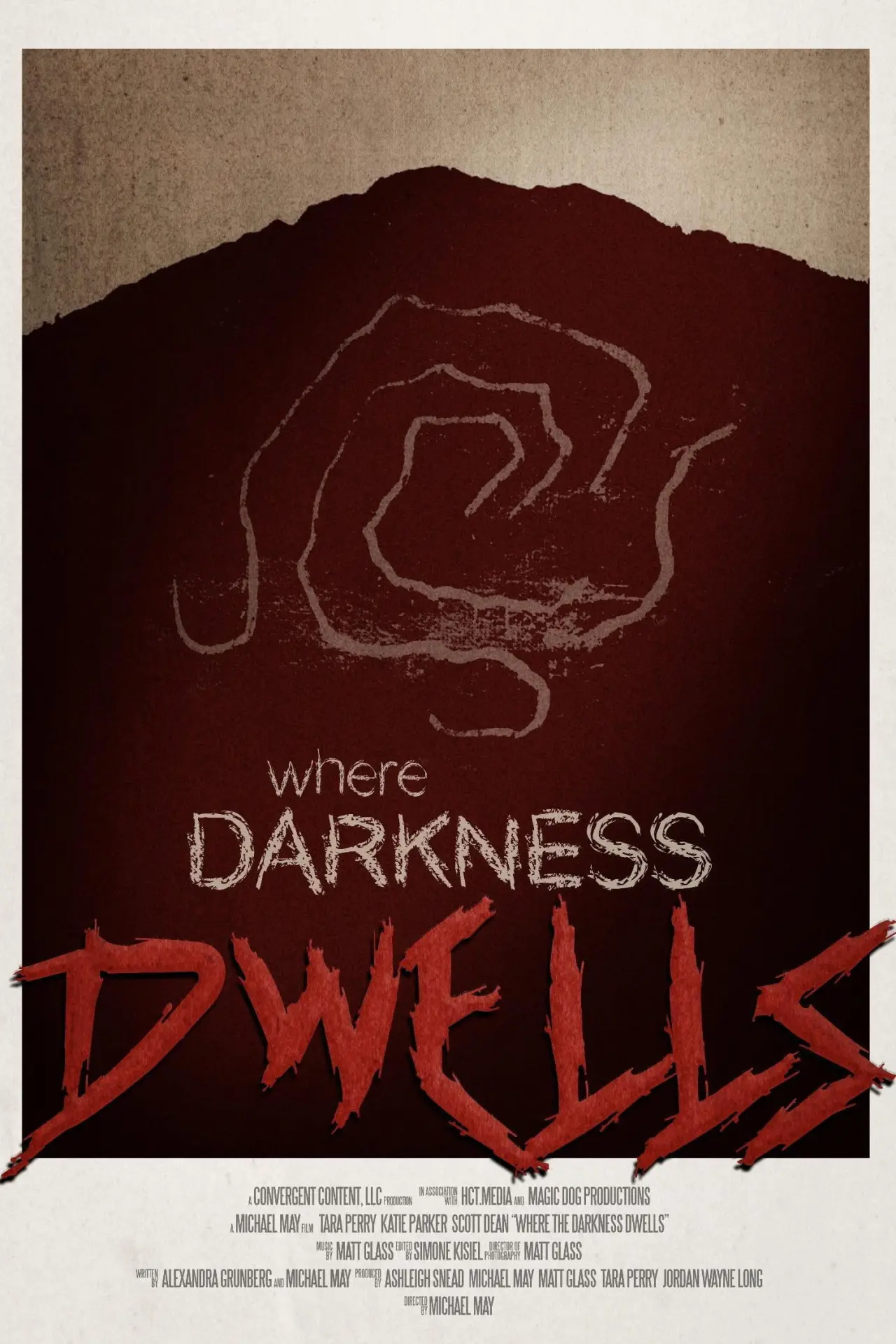Movie poster "Where Darkness Dwells"