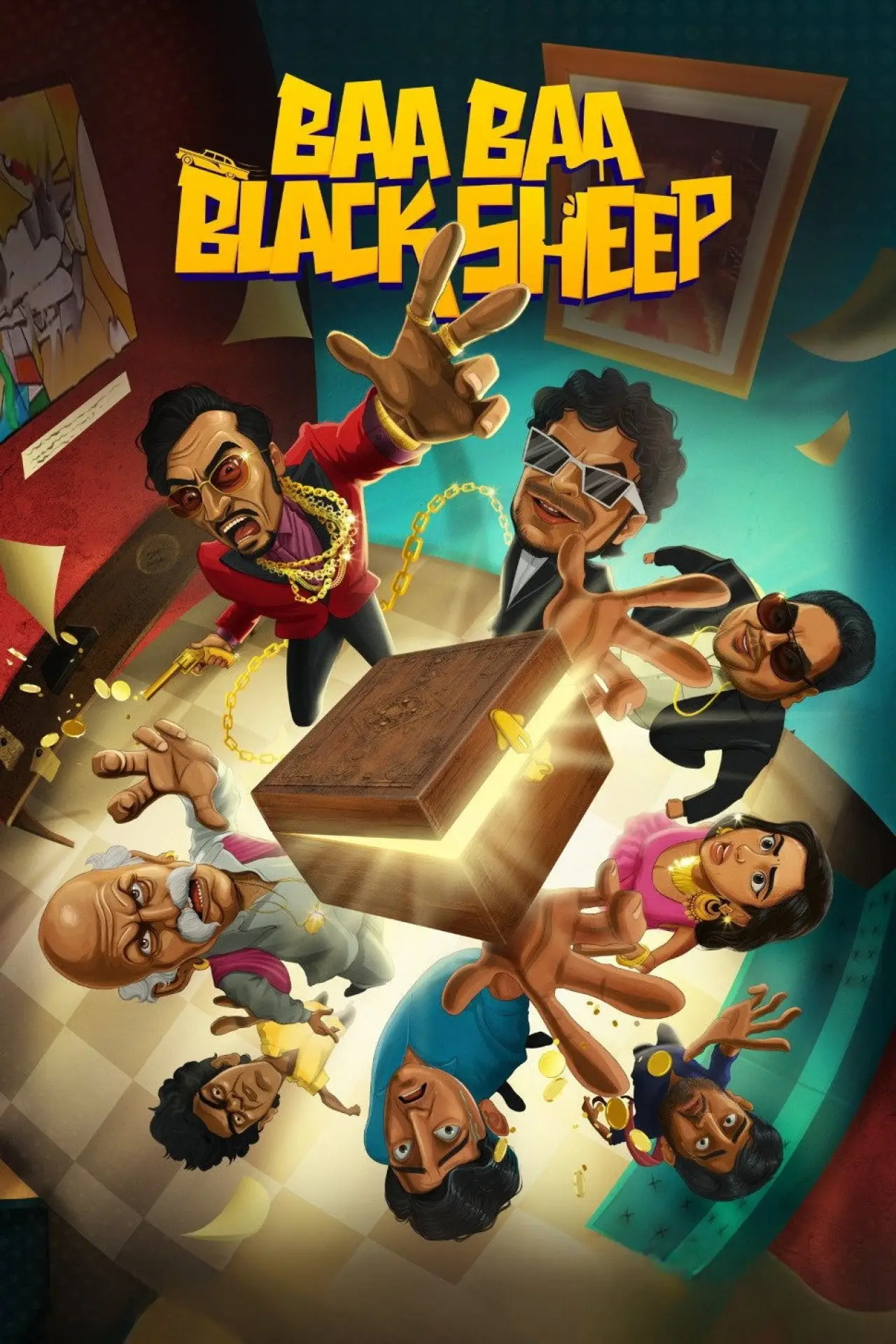 Movie poster "Baa Baa Black Sheep"