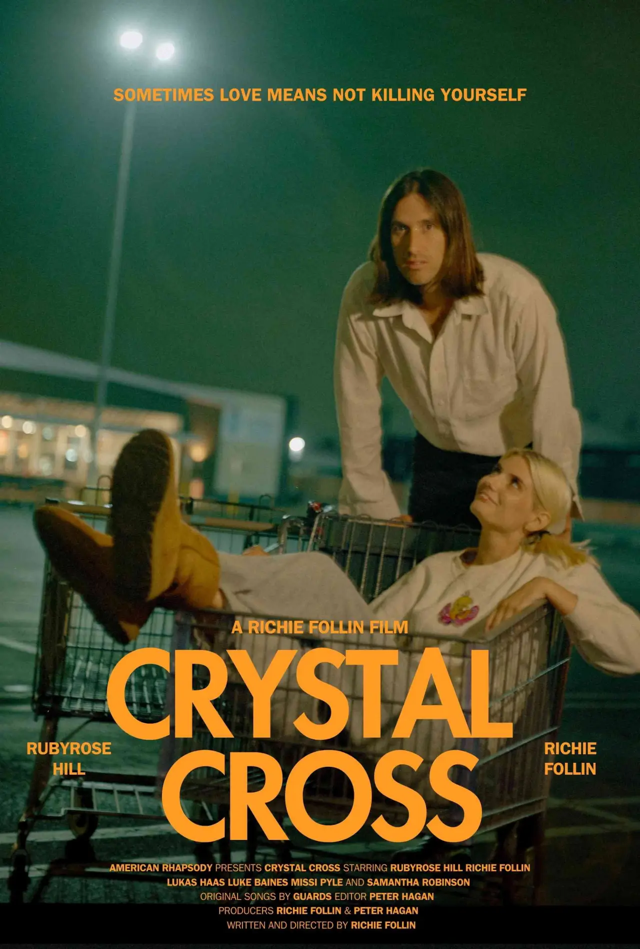 Movie poster "Crystal Cross"