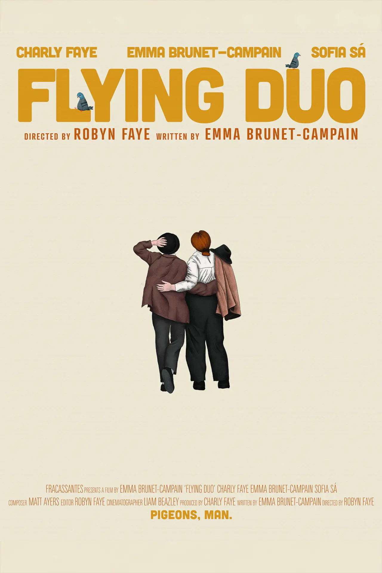 Movie poster "Flying Duo"