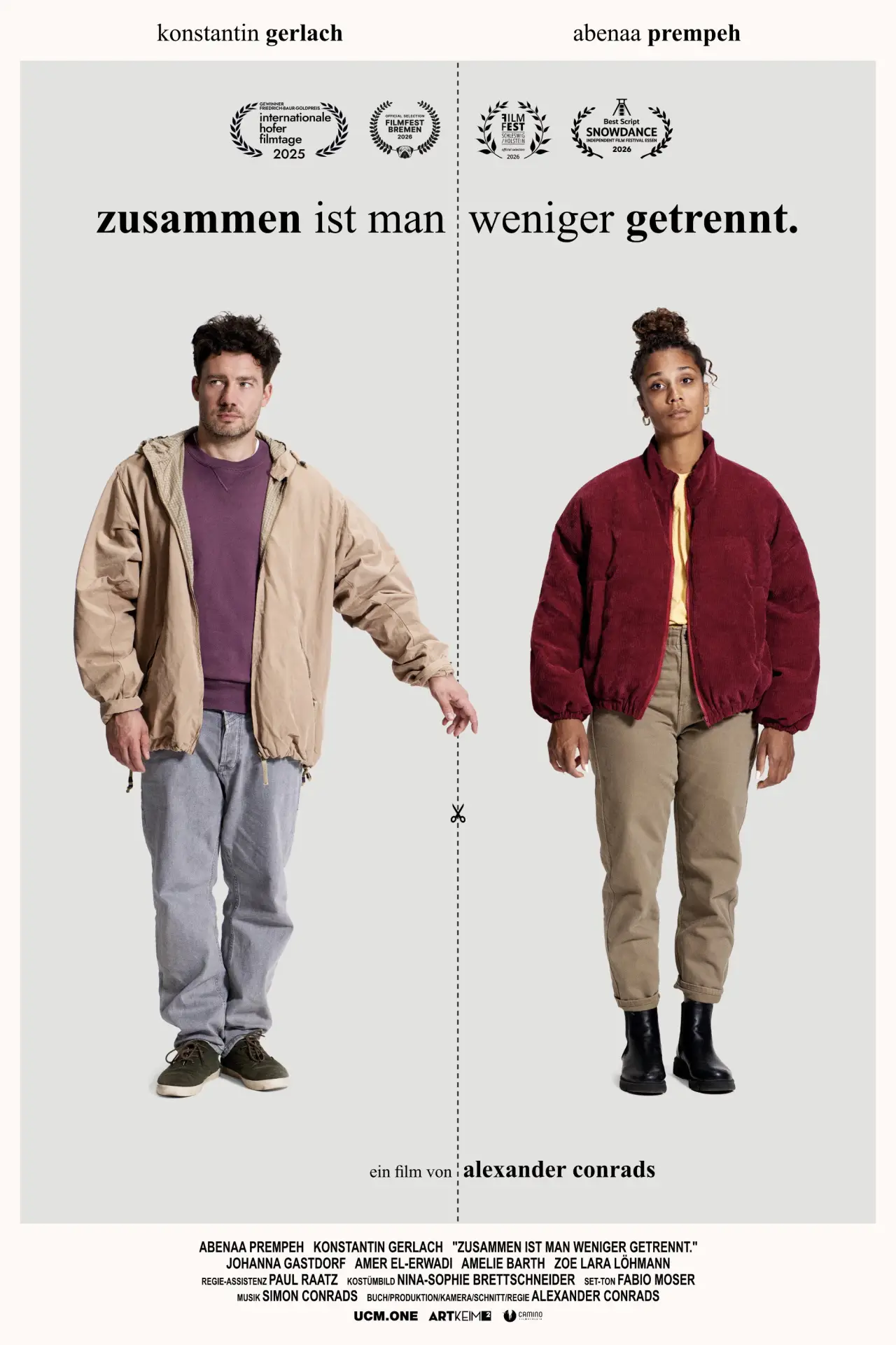 Movie poster "together apart."