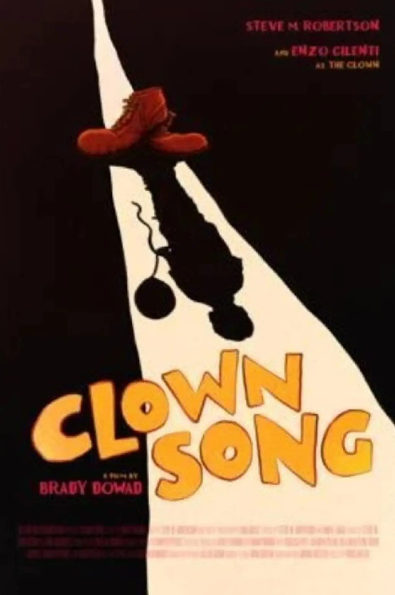 Movie poster "Clown Song"