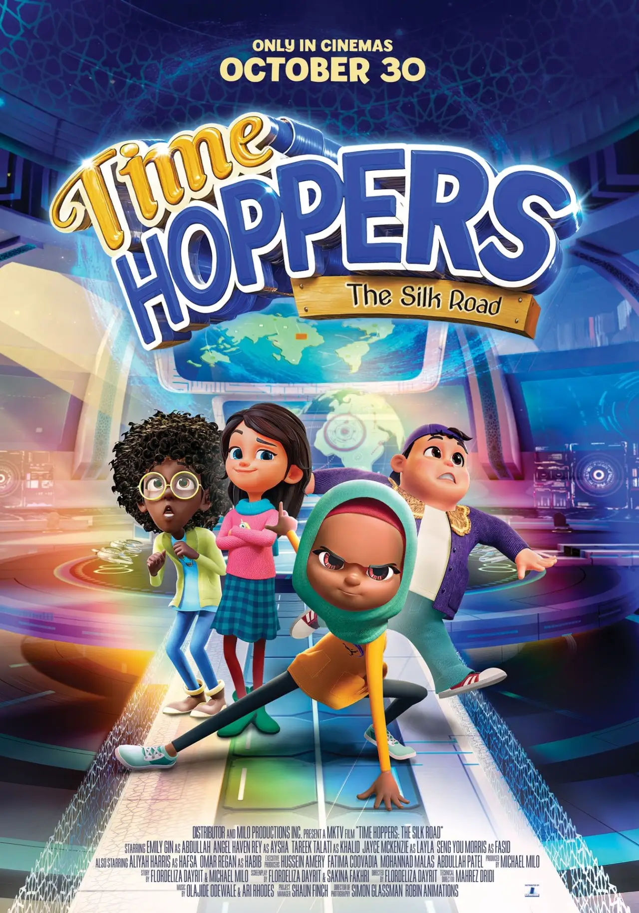 Movie poster "Time Hoppers: The Silk Road"
