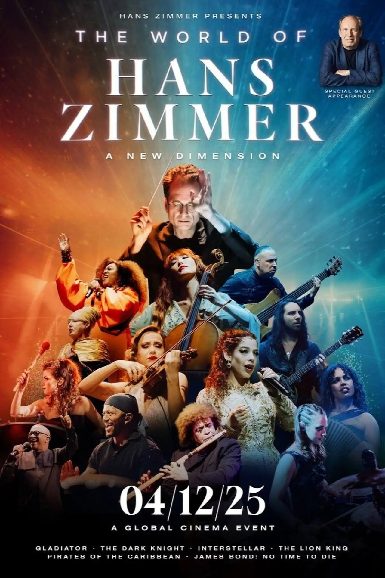 Movie poster "The World of Hans Zimmer – A New Dimension"