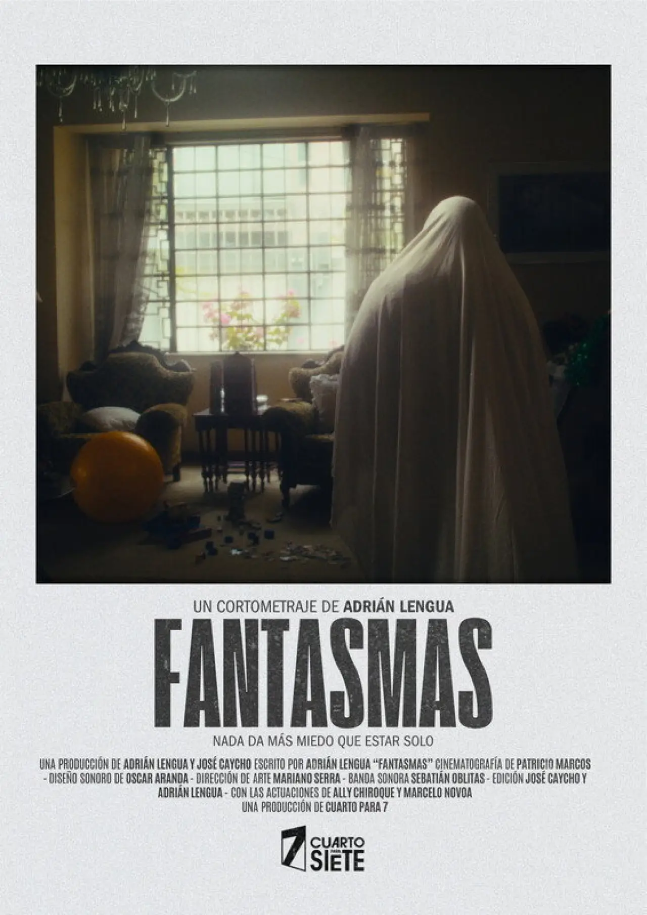 Movie poster "Fantasmas"
