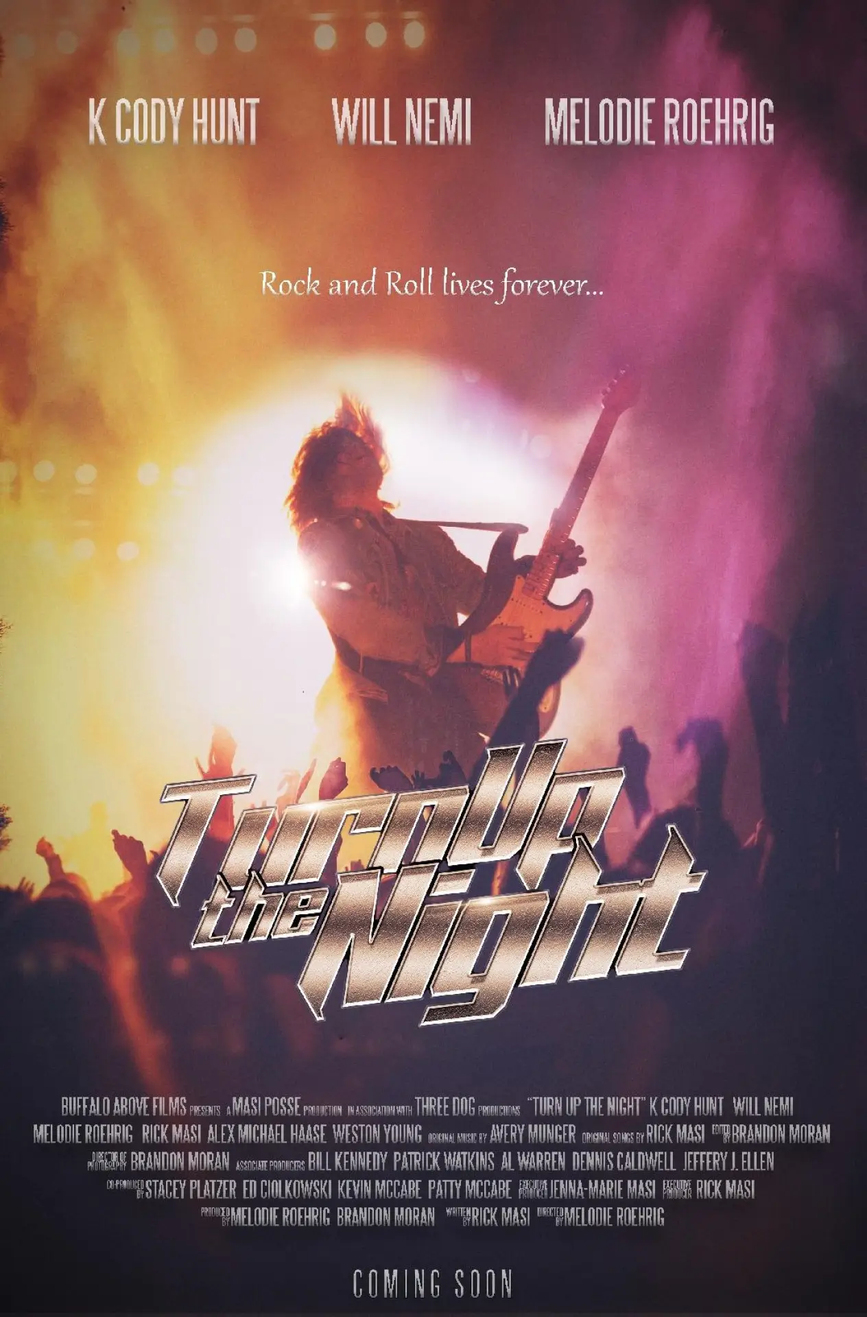 Movie poster "Turn Up the Night"