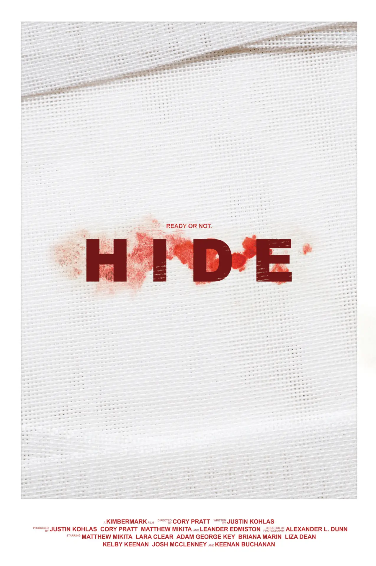 Movie poster "Hide"