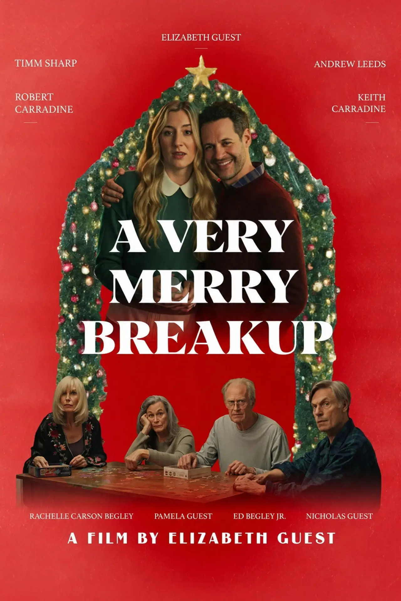 Movie poster "A Very Merry Breakup"