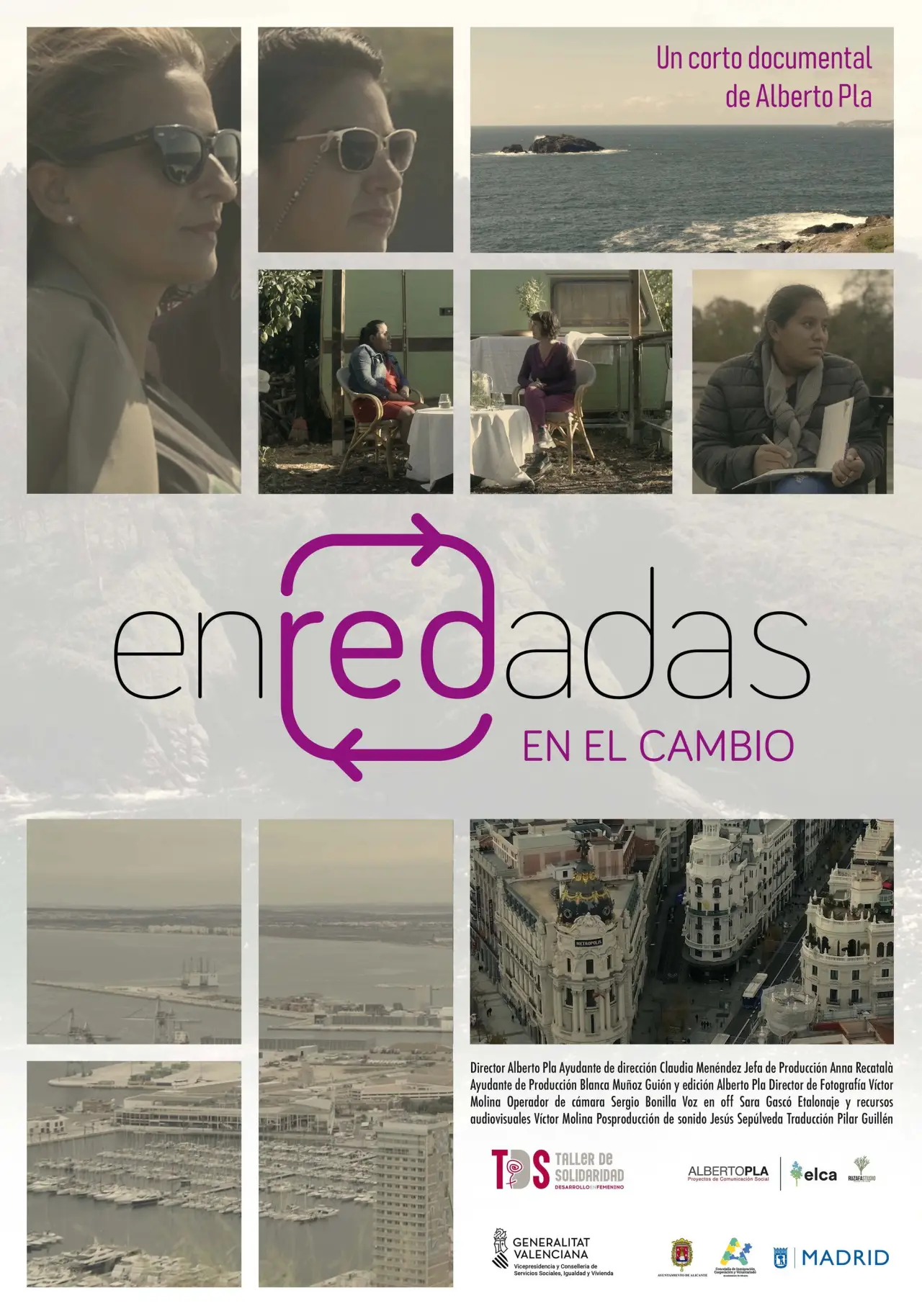 Movie poster "Enredadas en el cambio"