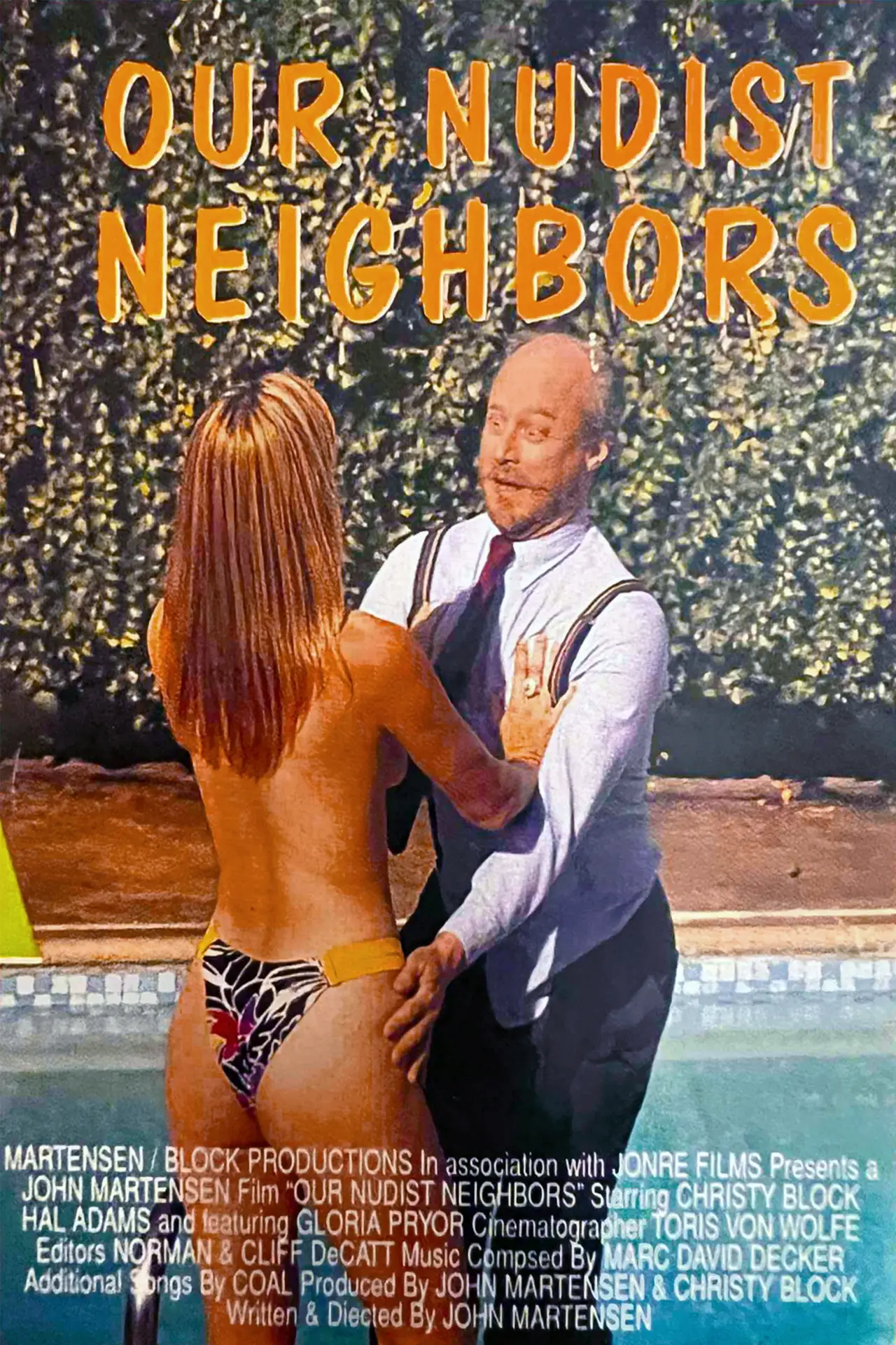 Movie poster "Our Nudist Neighbors"