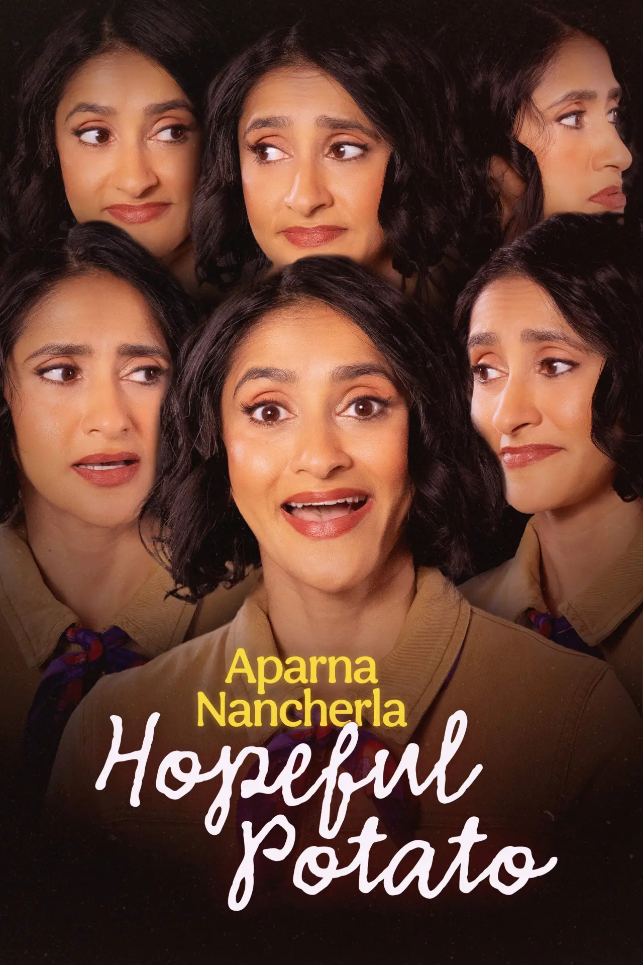 Movie poster "Aparna Nancherla: Hopeful Potato"