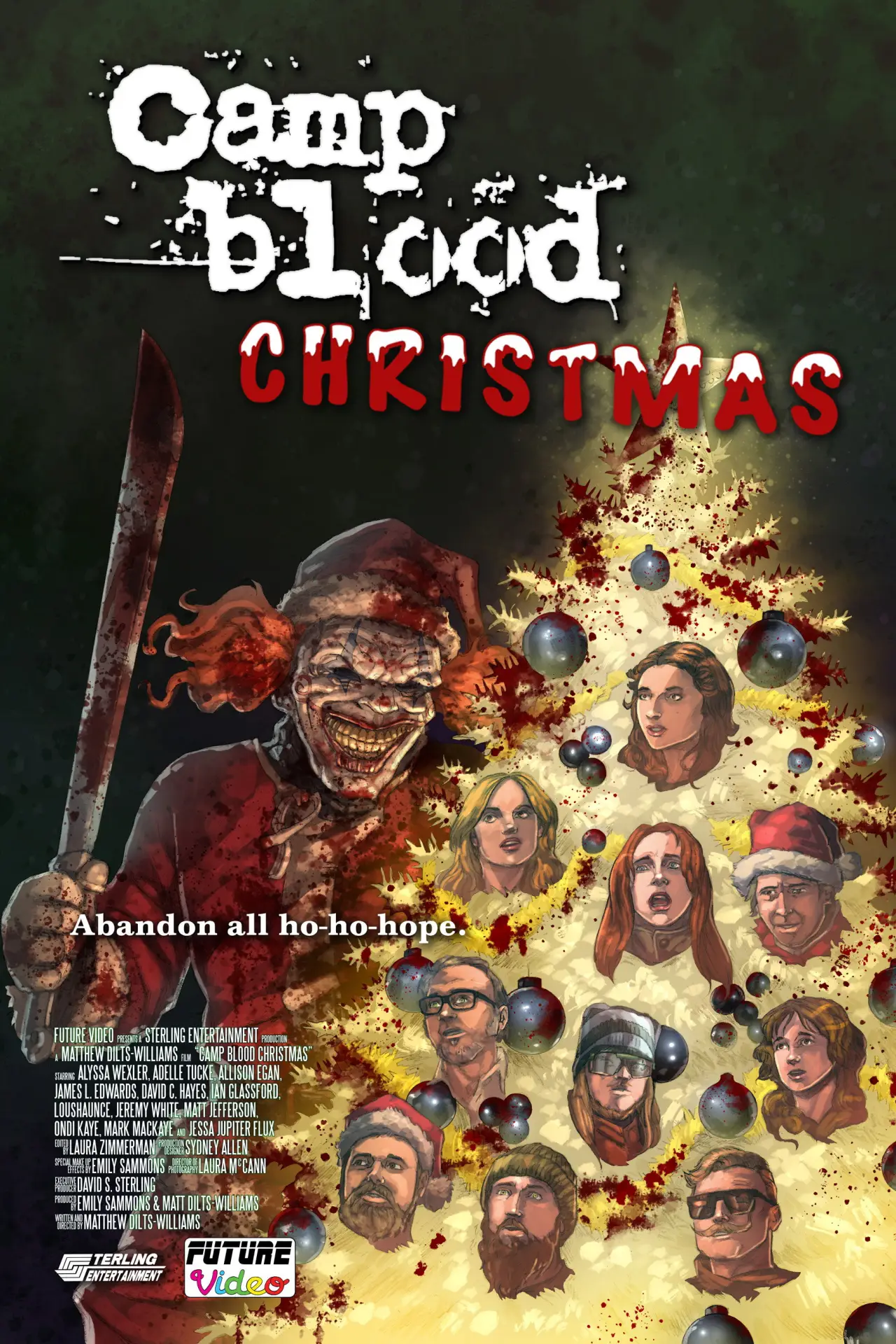 Movie poster "Camp Blood Christmas"