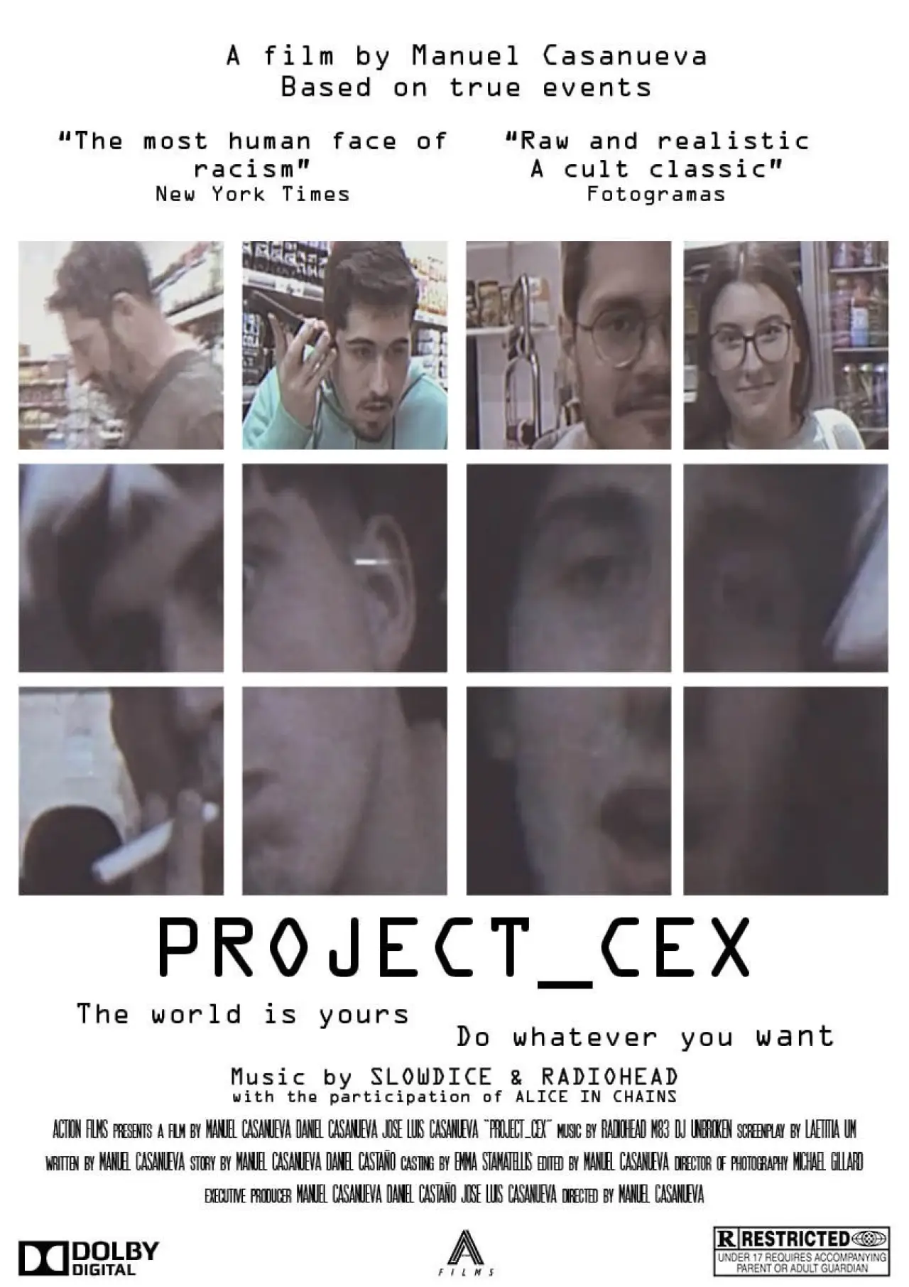 Movie poster "Project_CEX"