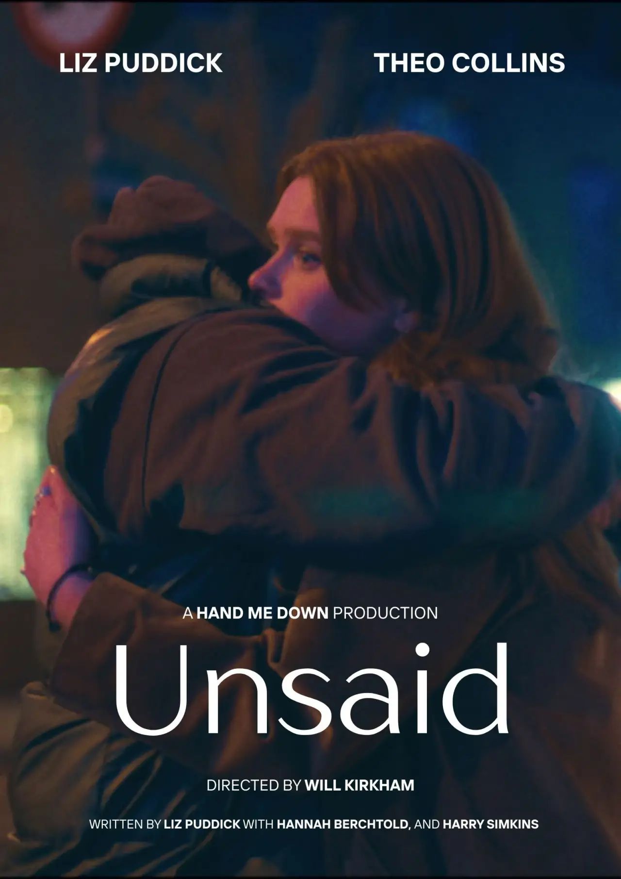 Movie poster "Unsaid"