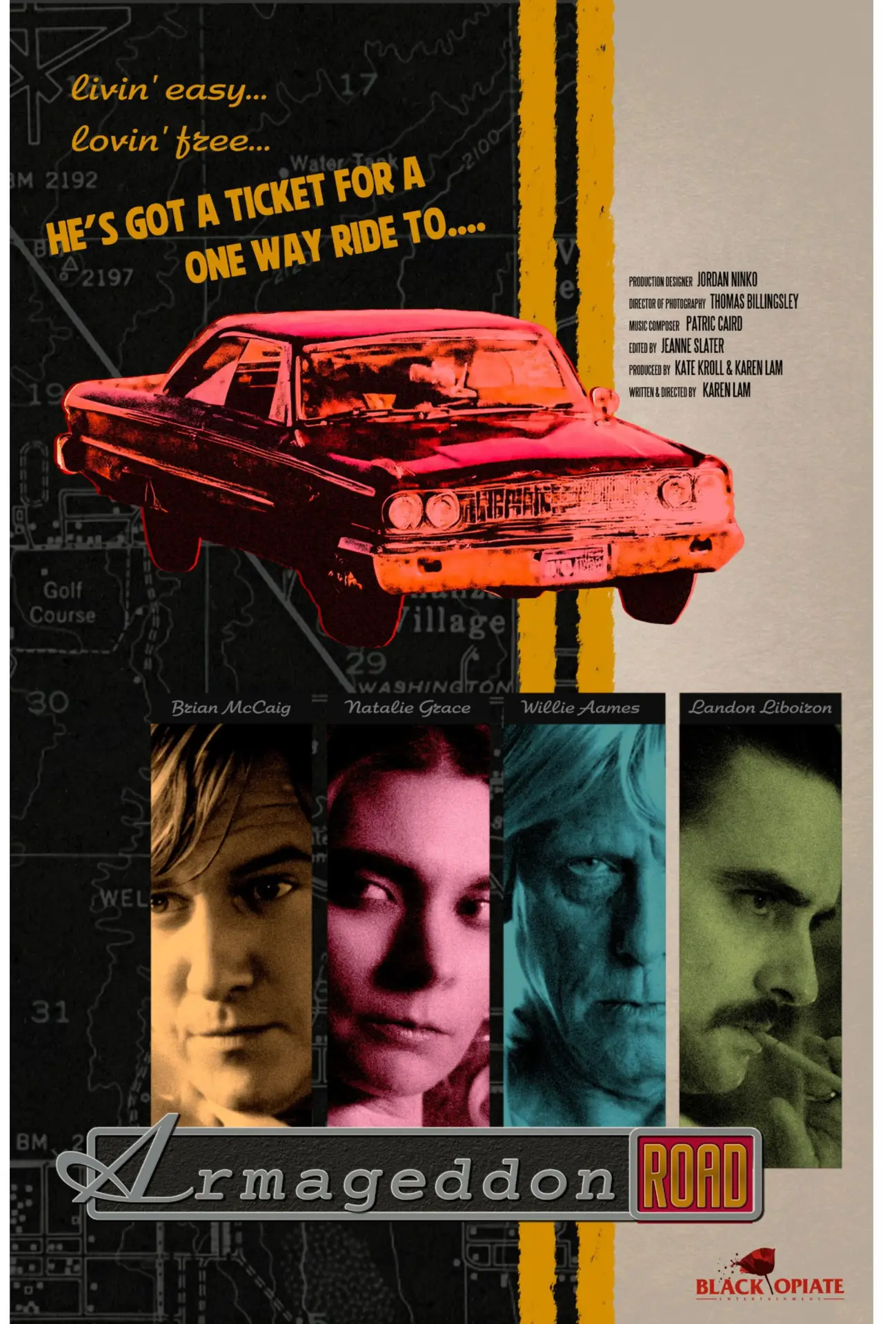 Movie poster "Armageddon Road"
