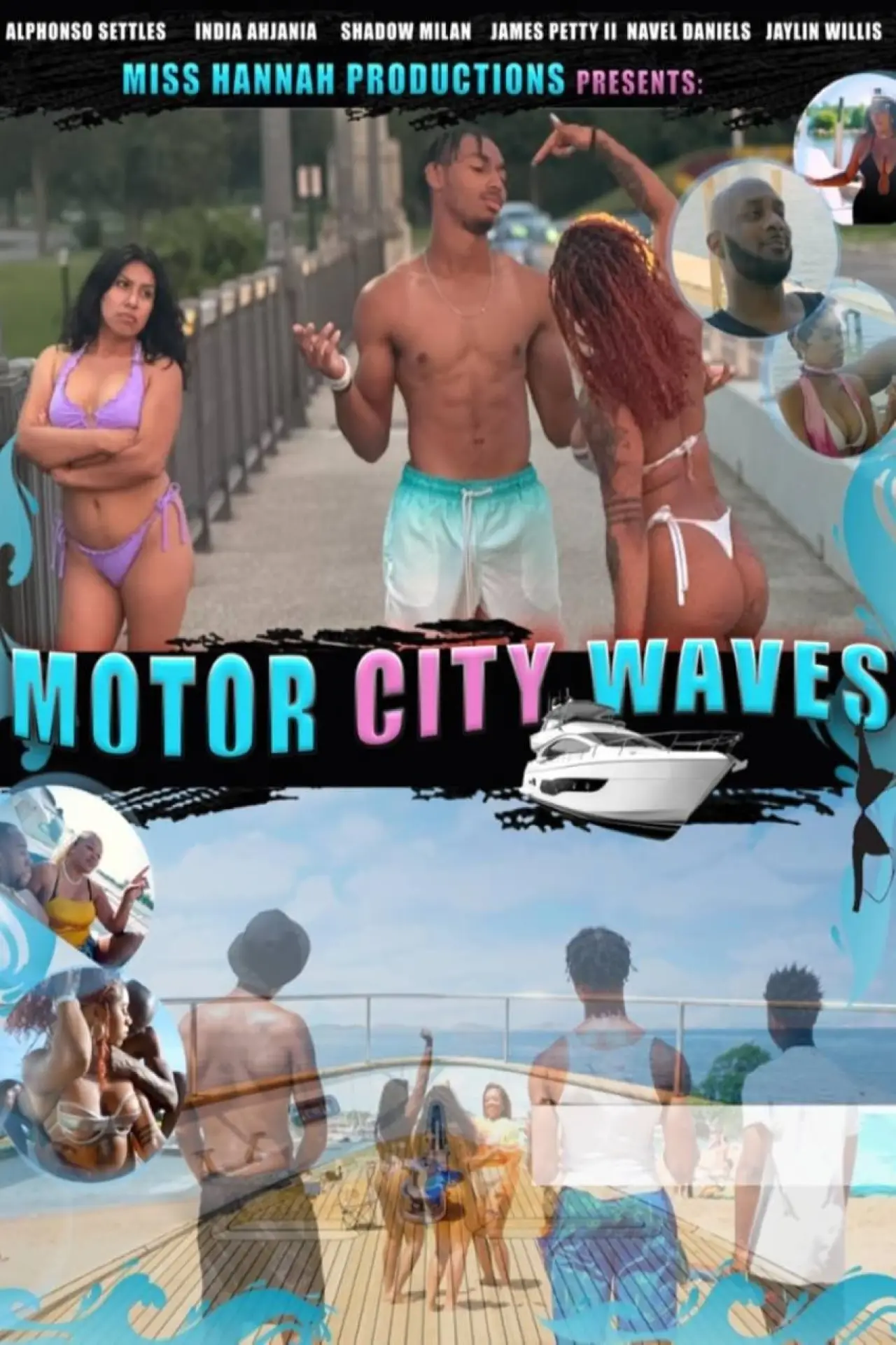 Movie poster "Motor City Waves"