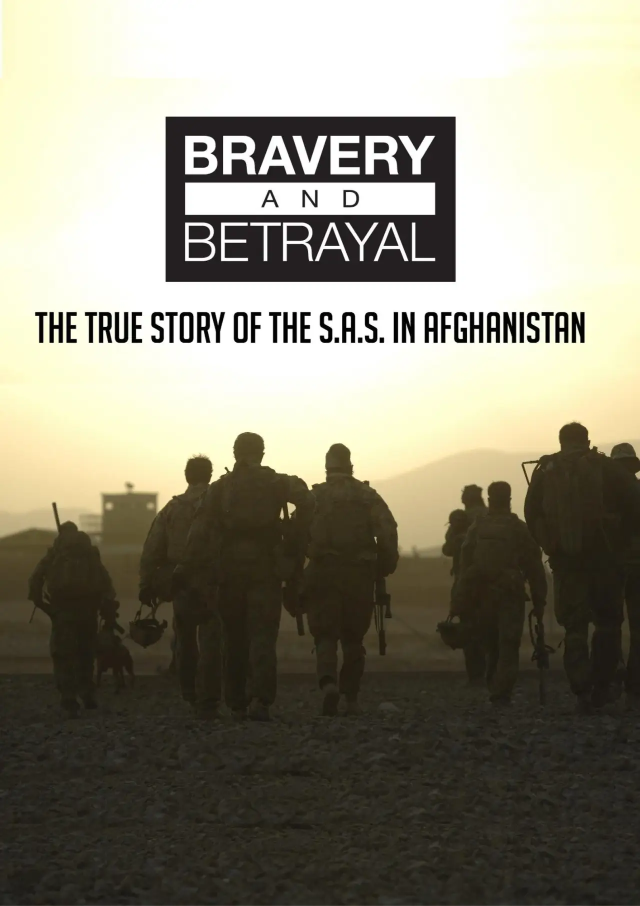 Movie poster "Bravery & Betrayal"