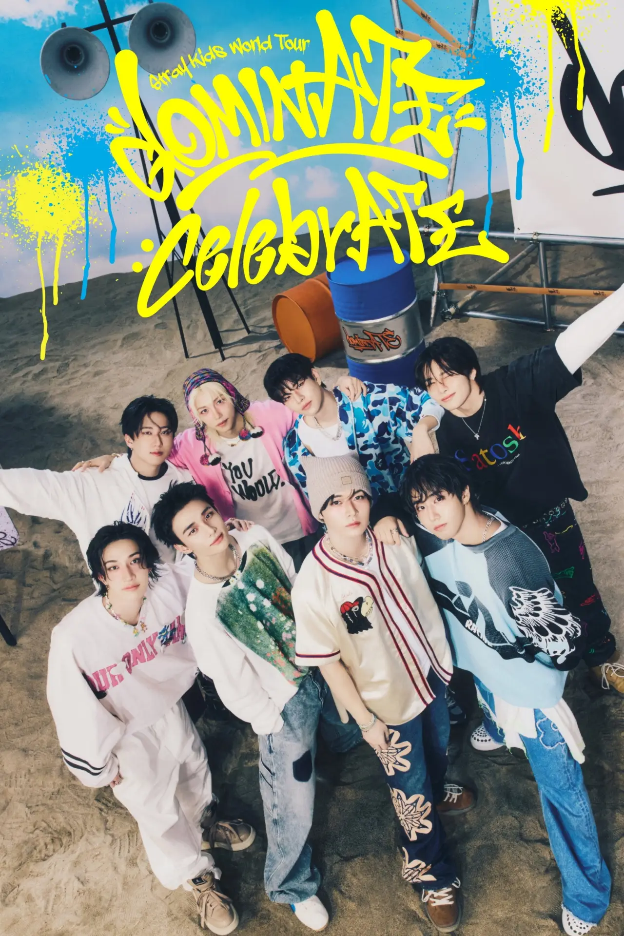Movie poster "Stray Kids World Tour [dominATE : celebrATE]"