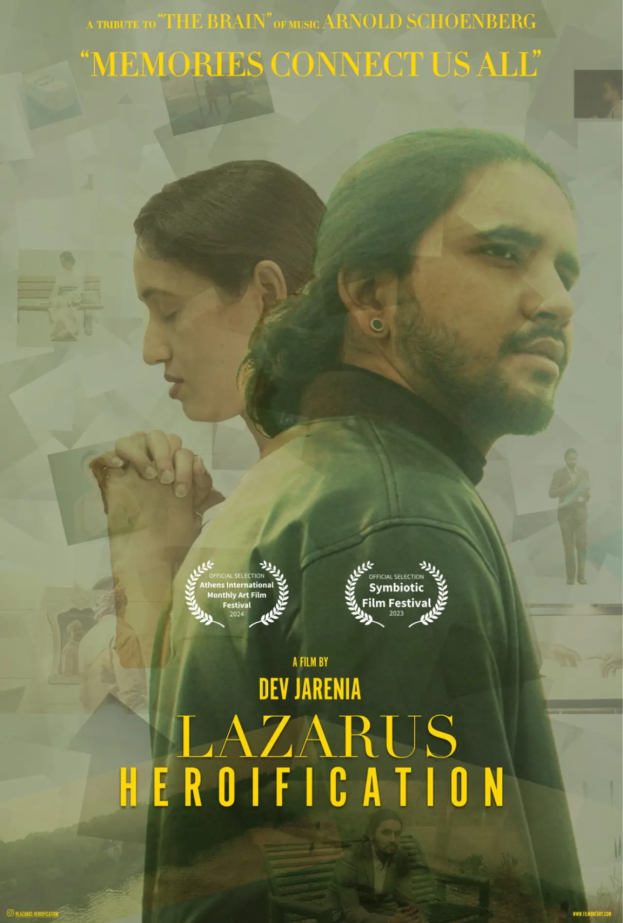 Movie poster "Lazarus Heroification"