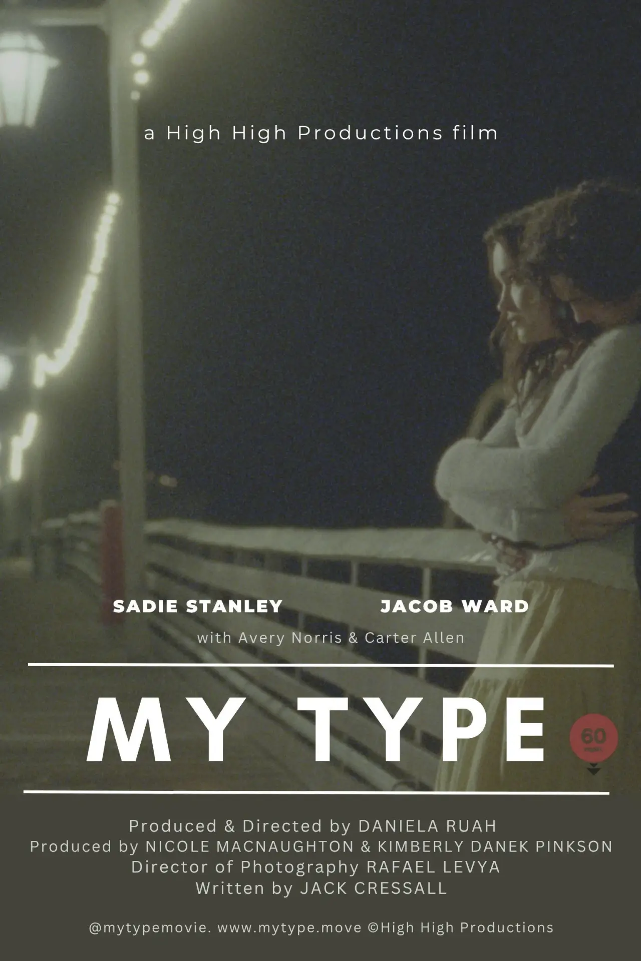 Movie poster "My Type"