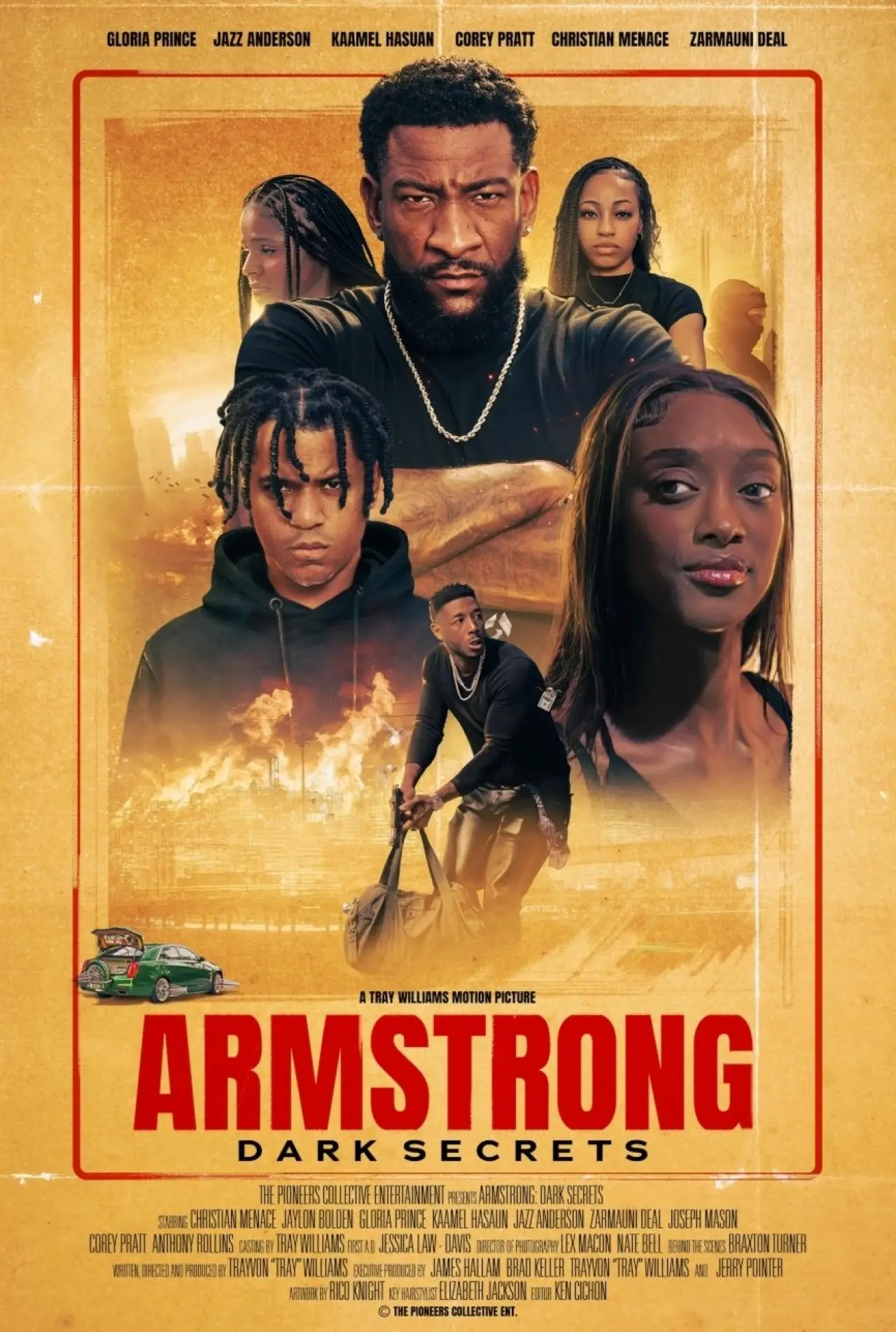 Movie poster "Armstrong: Dark Secrets"