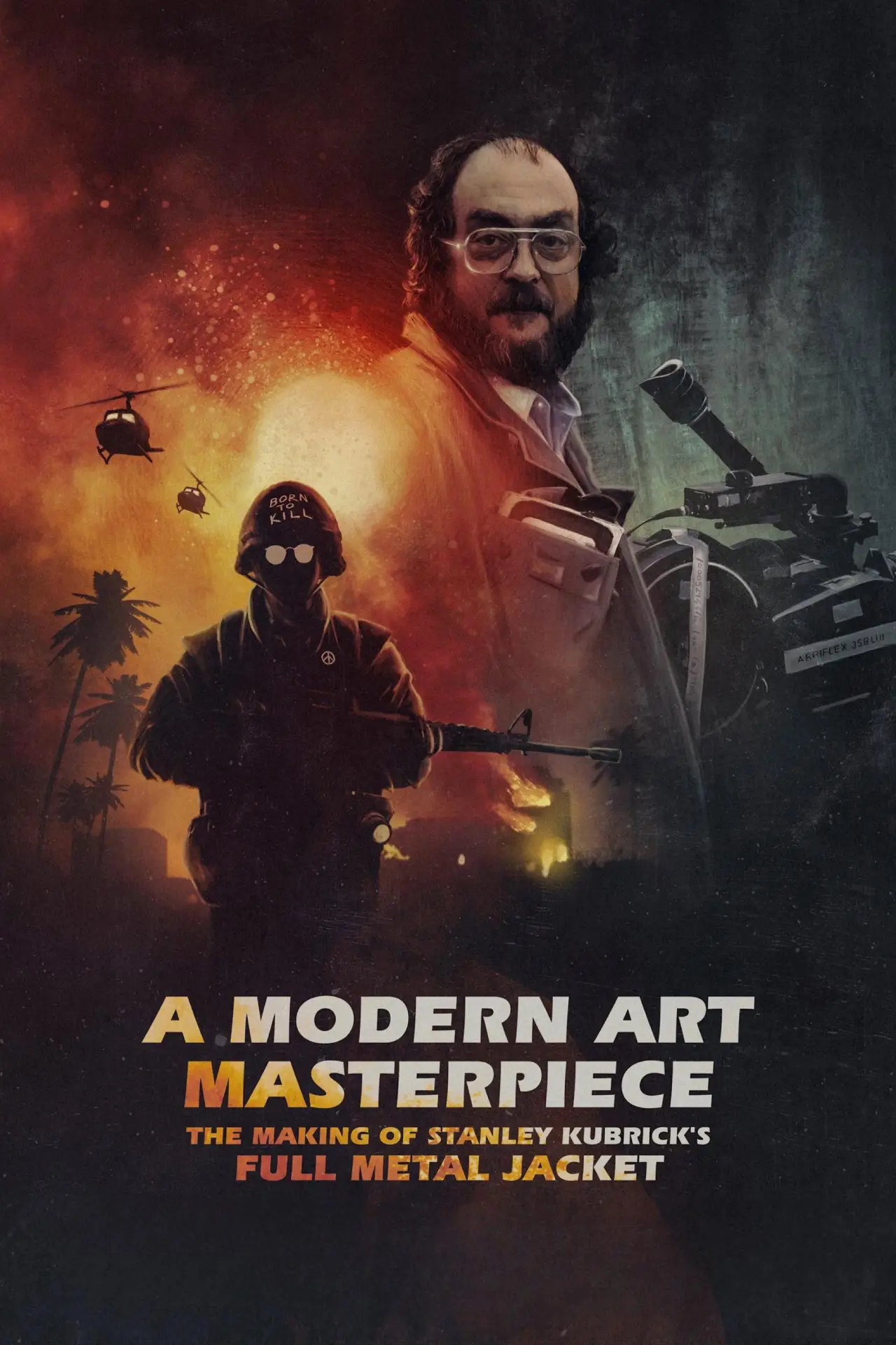 Movie poster "A Modern Art Masterpiece: The Making of Stanley Kubrick