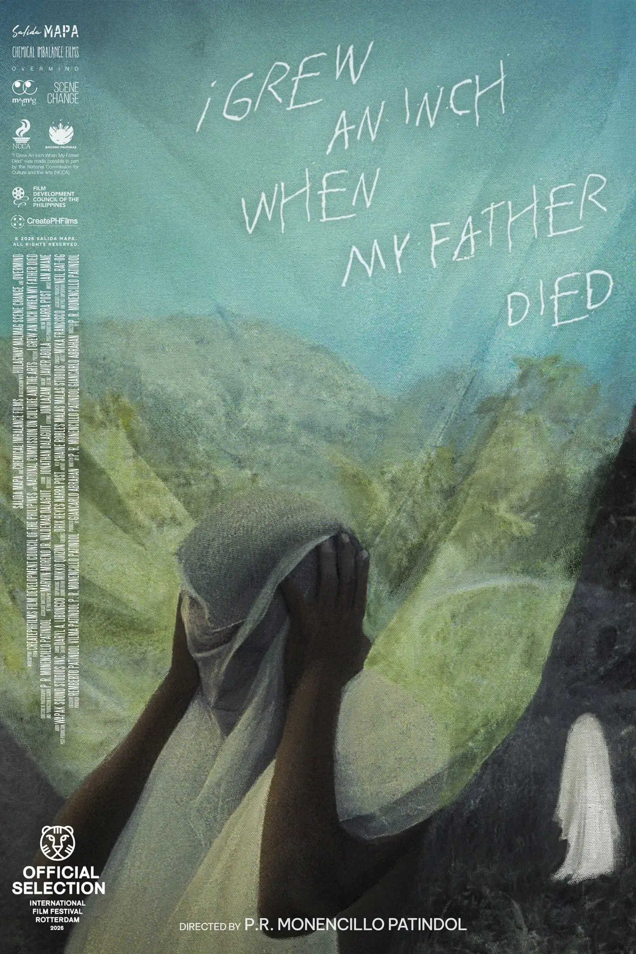 Movie poster "i grew an inch when my father died"
