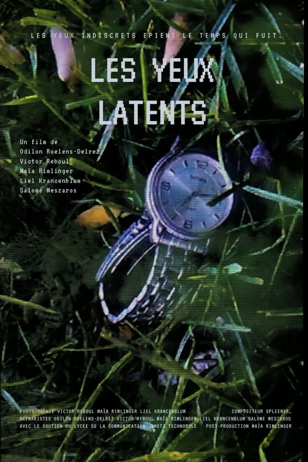 Movie poster "Les Yeux Latents"