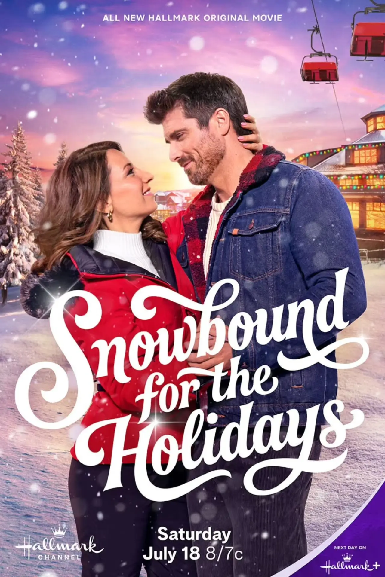 Movie poster "Snowbound for the Holidays"