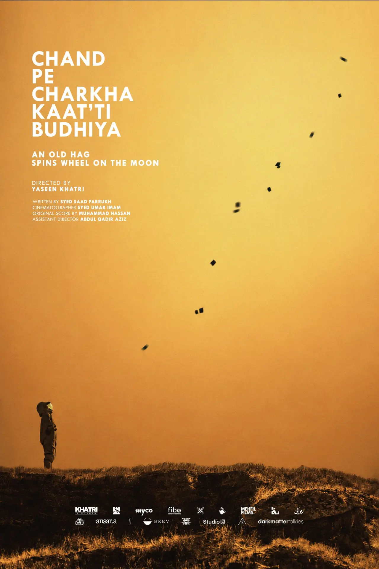 Movie poster "Chand Pe Charkha Kaat
