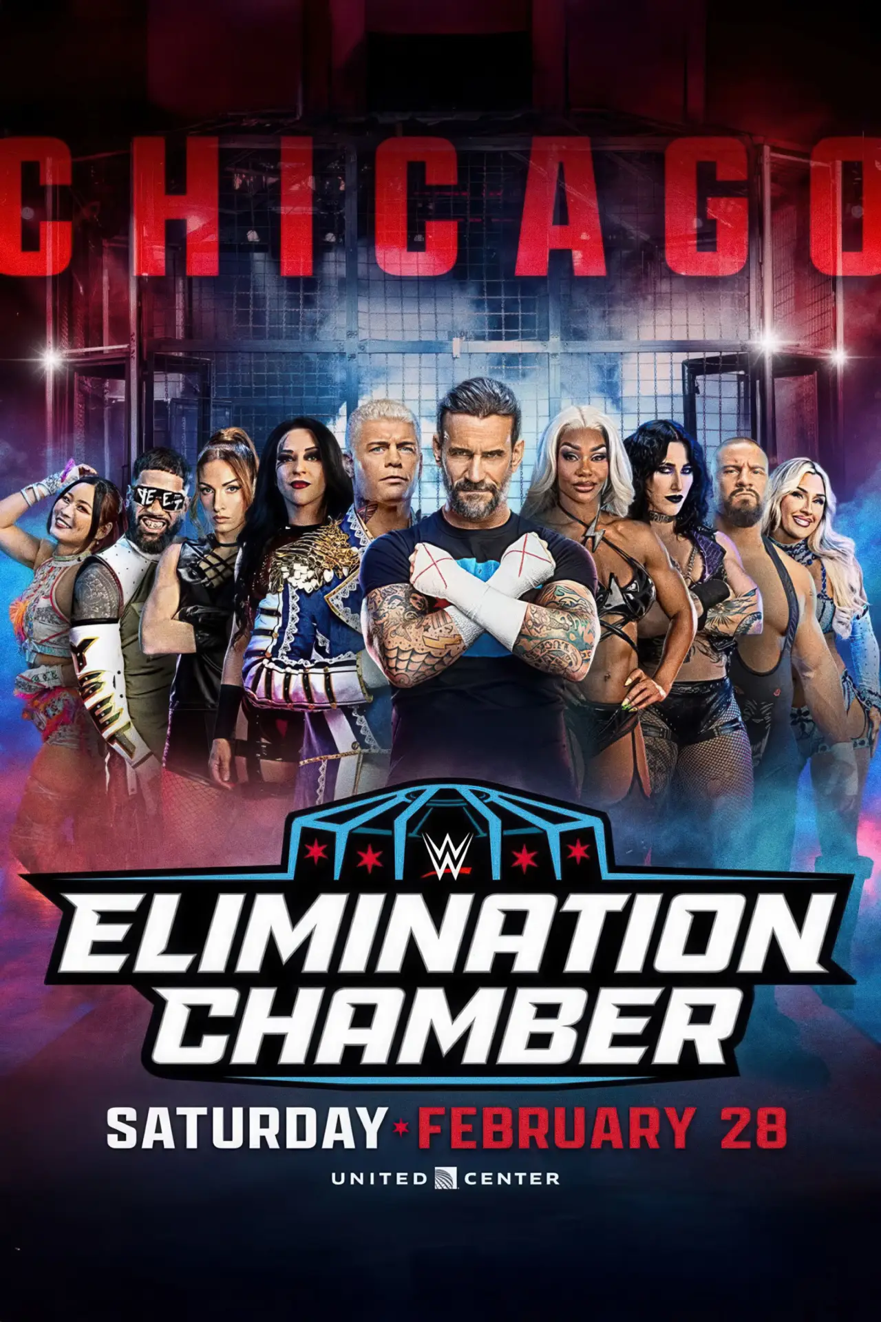 Movie poster "Elimination Chamber: Post-Show"