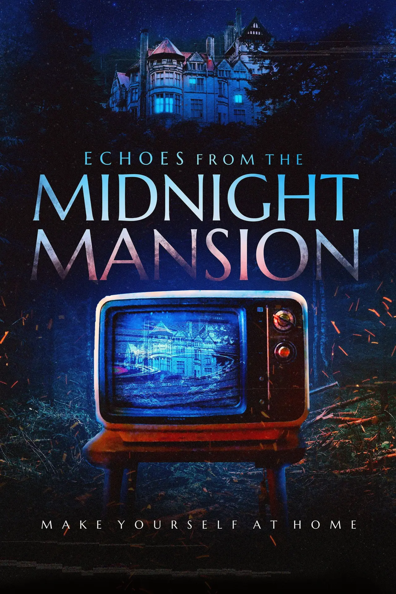 Movie poster "Echoes from the Midnight Mansion"