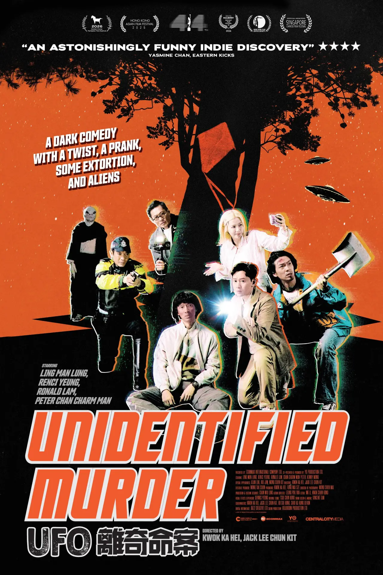 Movie poster "Unidentified Murder"