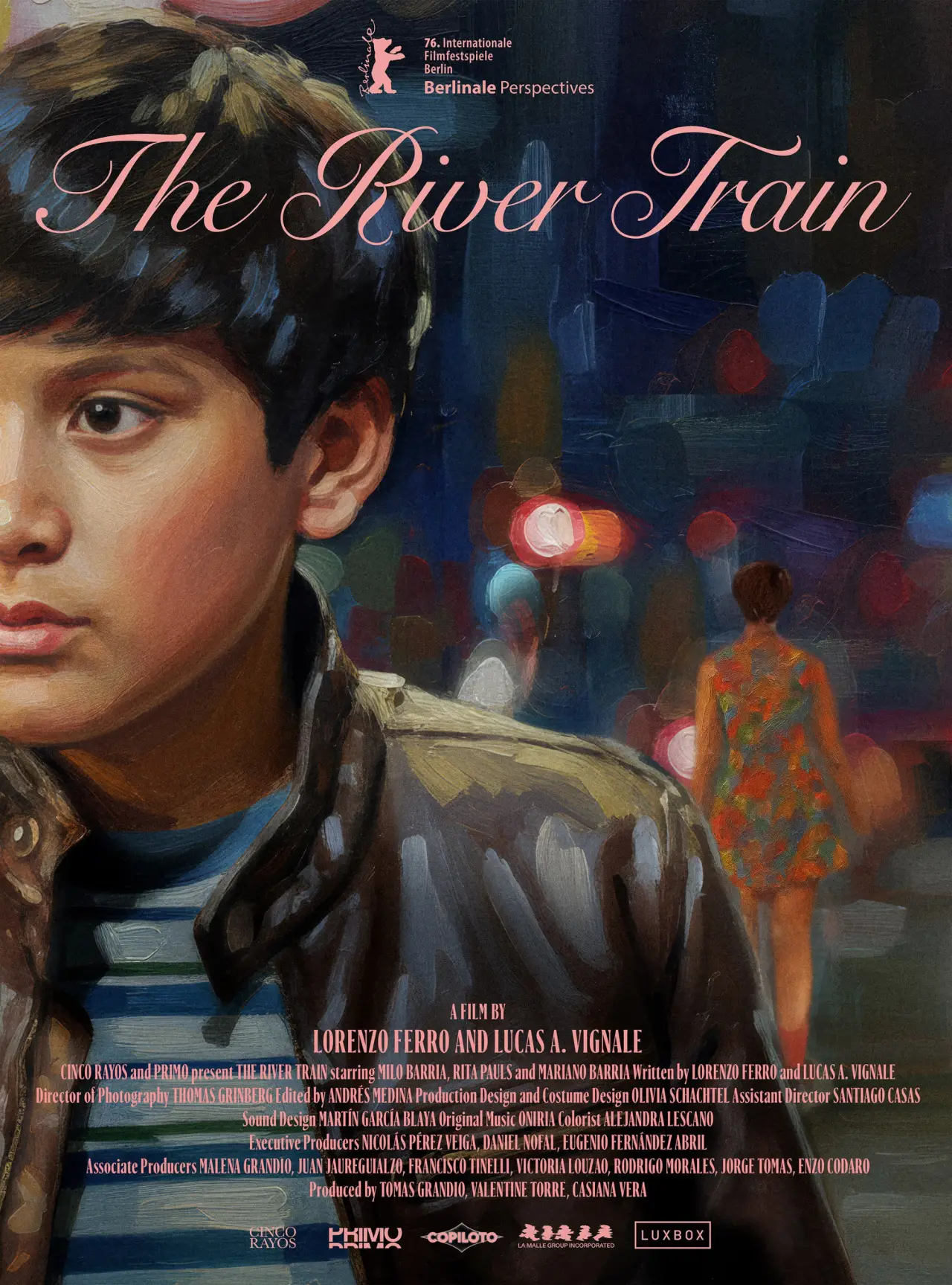Movie poster "The River Train"