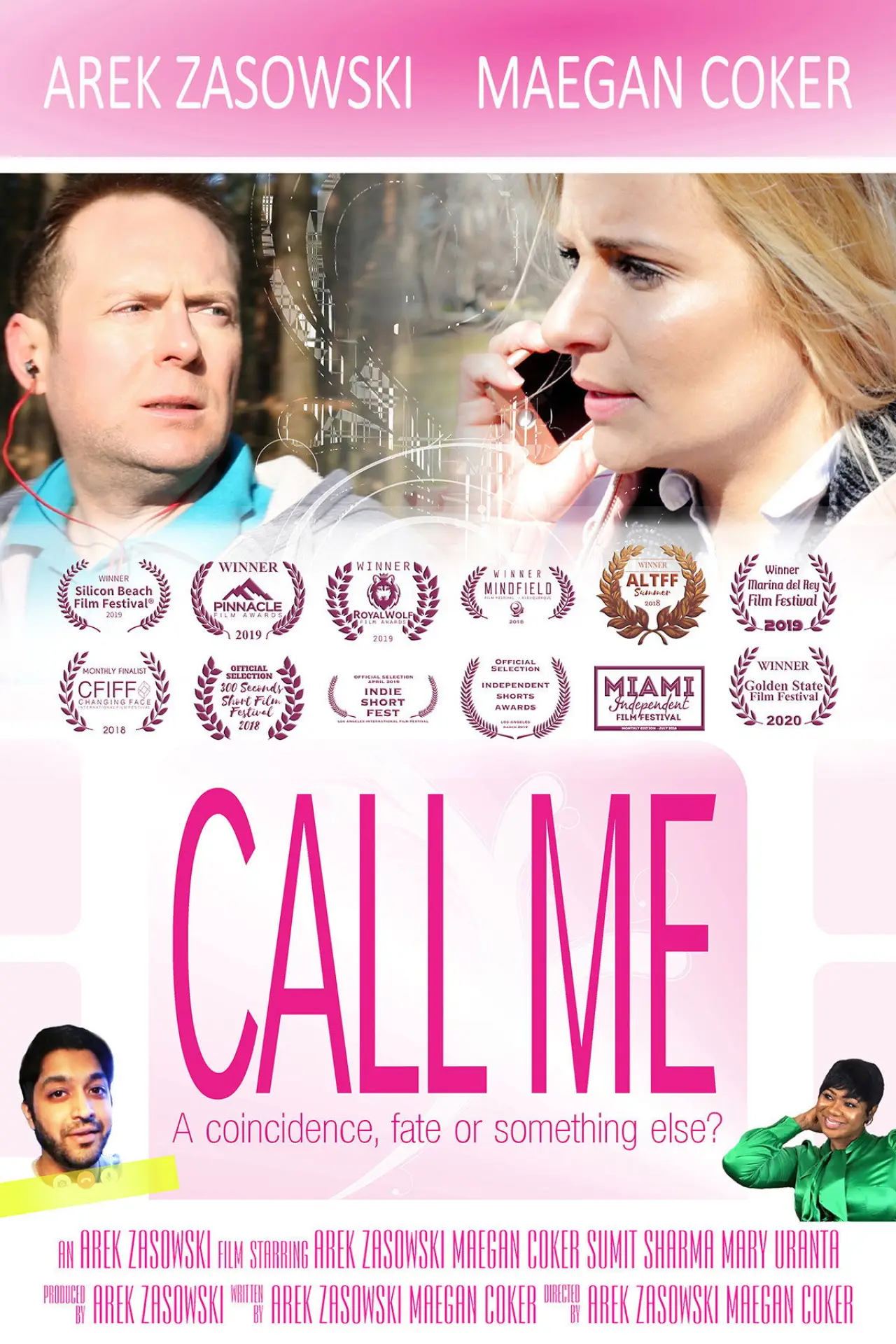 Movie poster "Call Me"