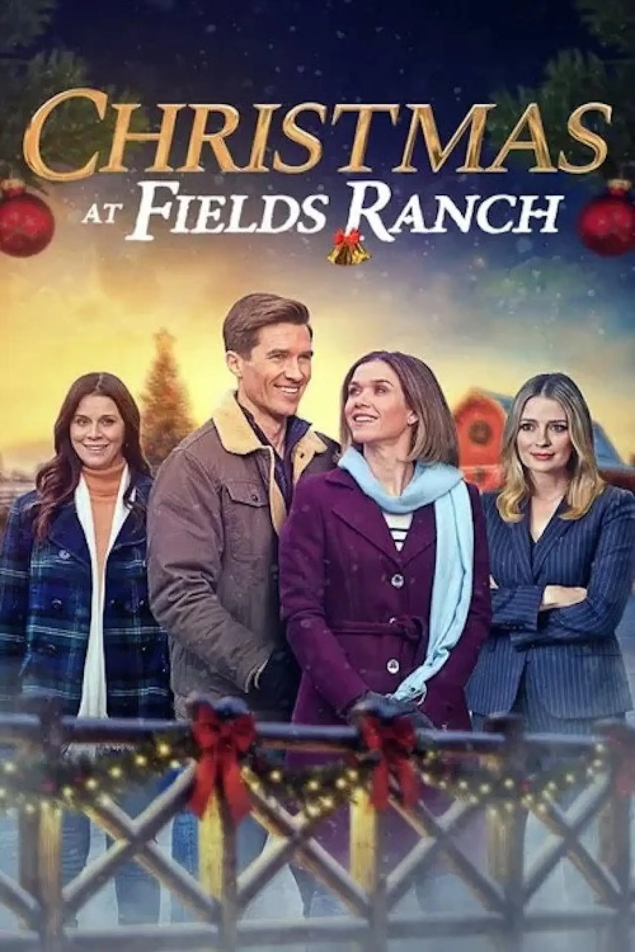 Movie poster "Christmas at Fields Ranch"