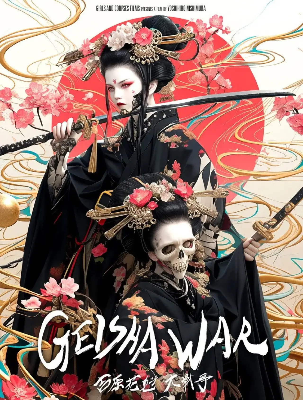 Movie poster "Geisha War"